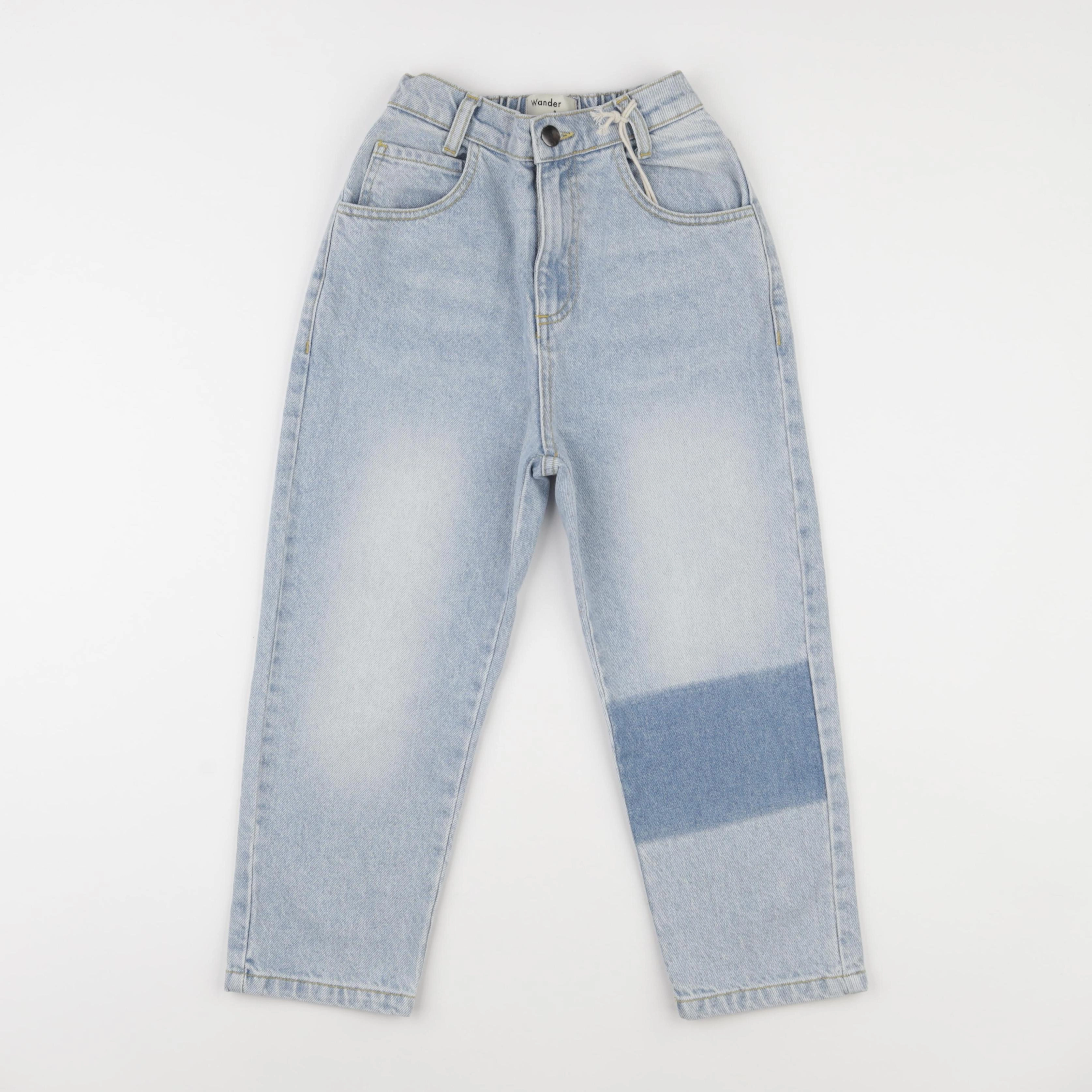 Wander & Wonder - Jean droit Fox bleu - 7/8 ans