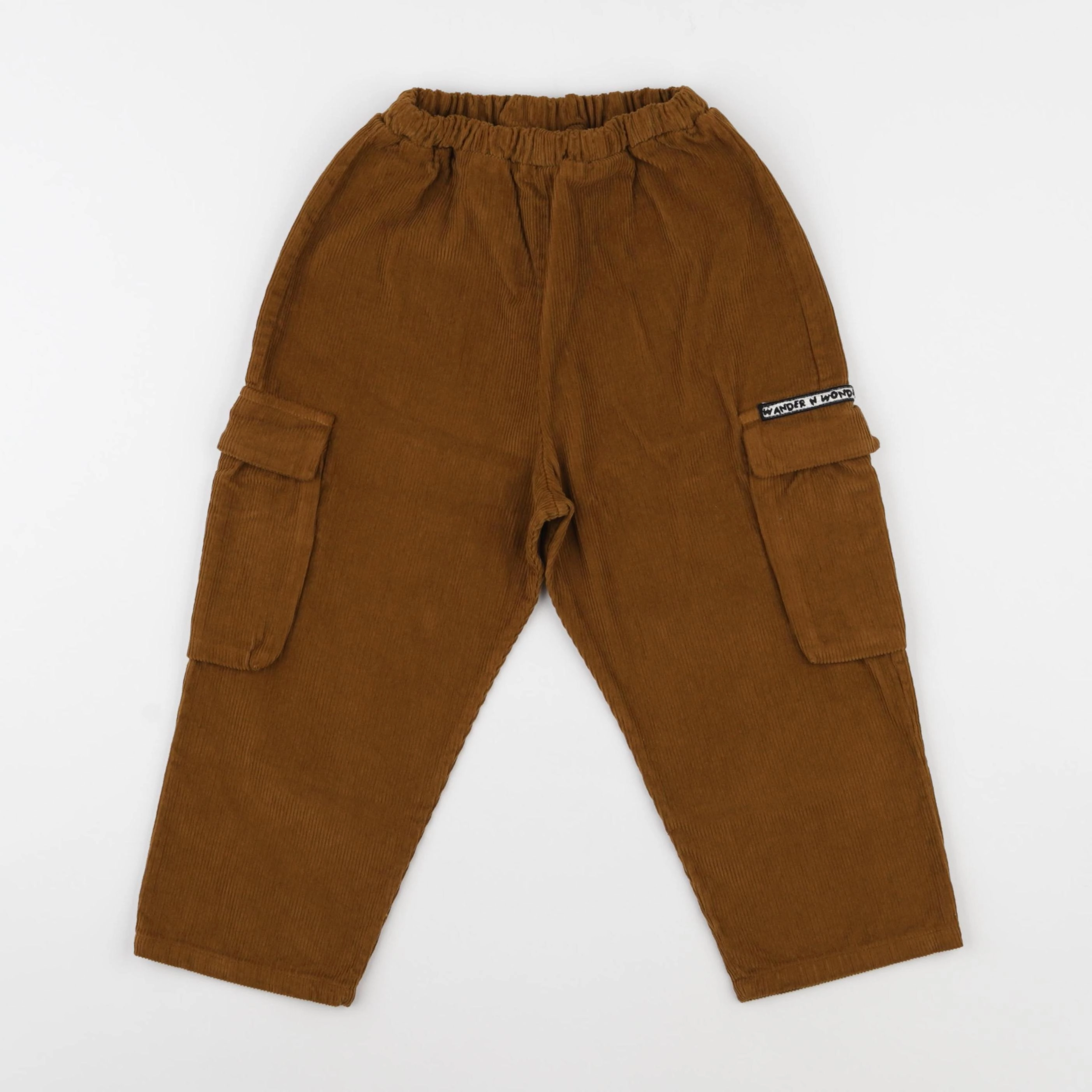 Wander & Wonder - Pantalon Cargo marron - 5/6 ans