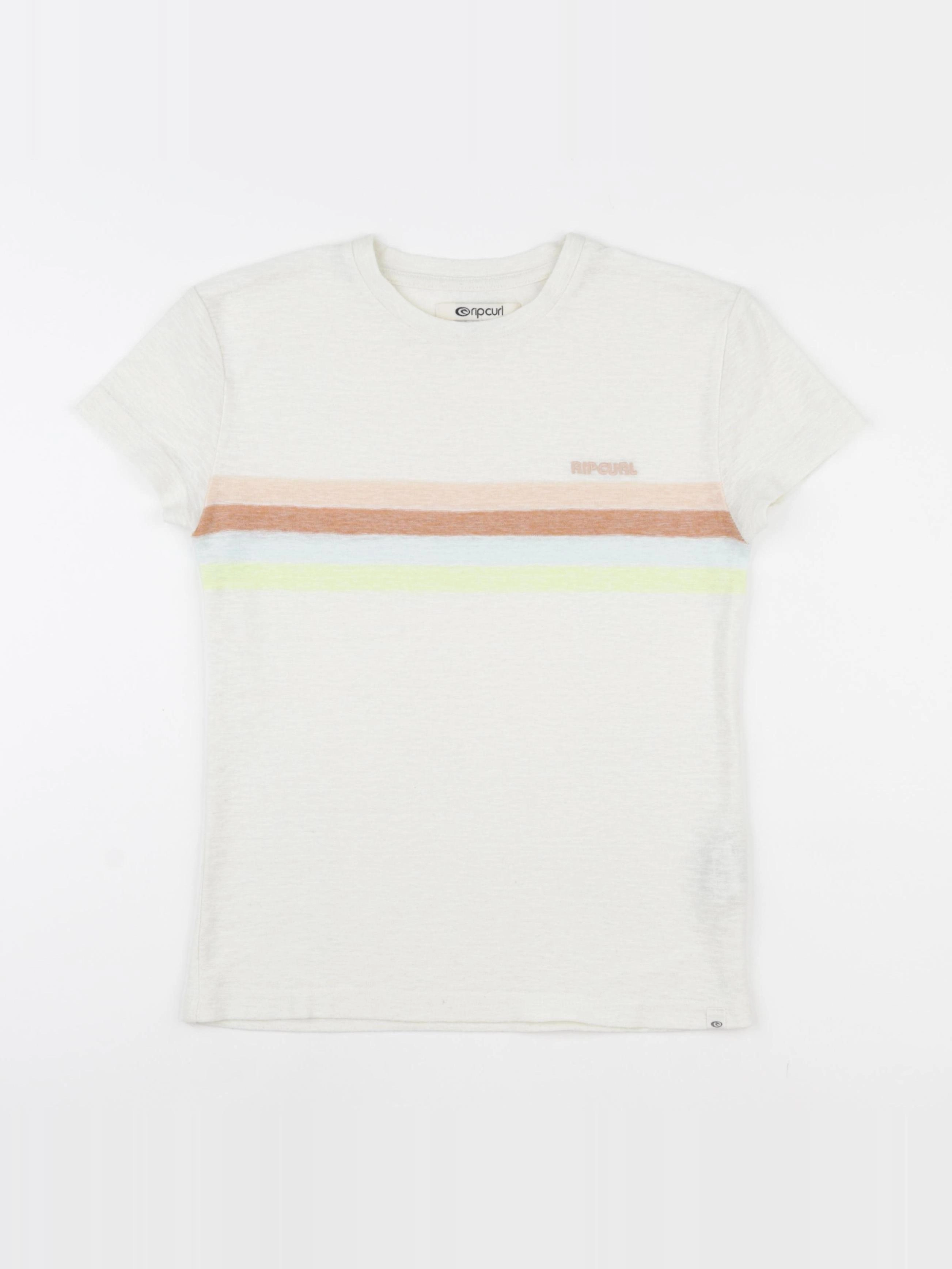 Rip curl - tee-shirt beige - 12 ans