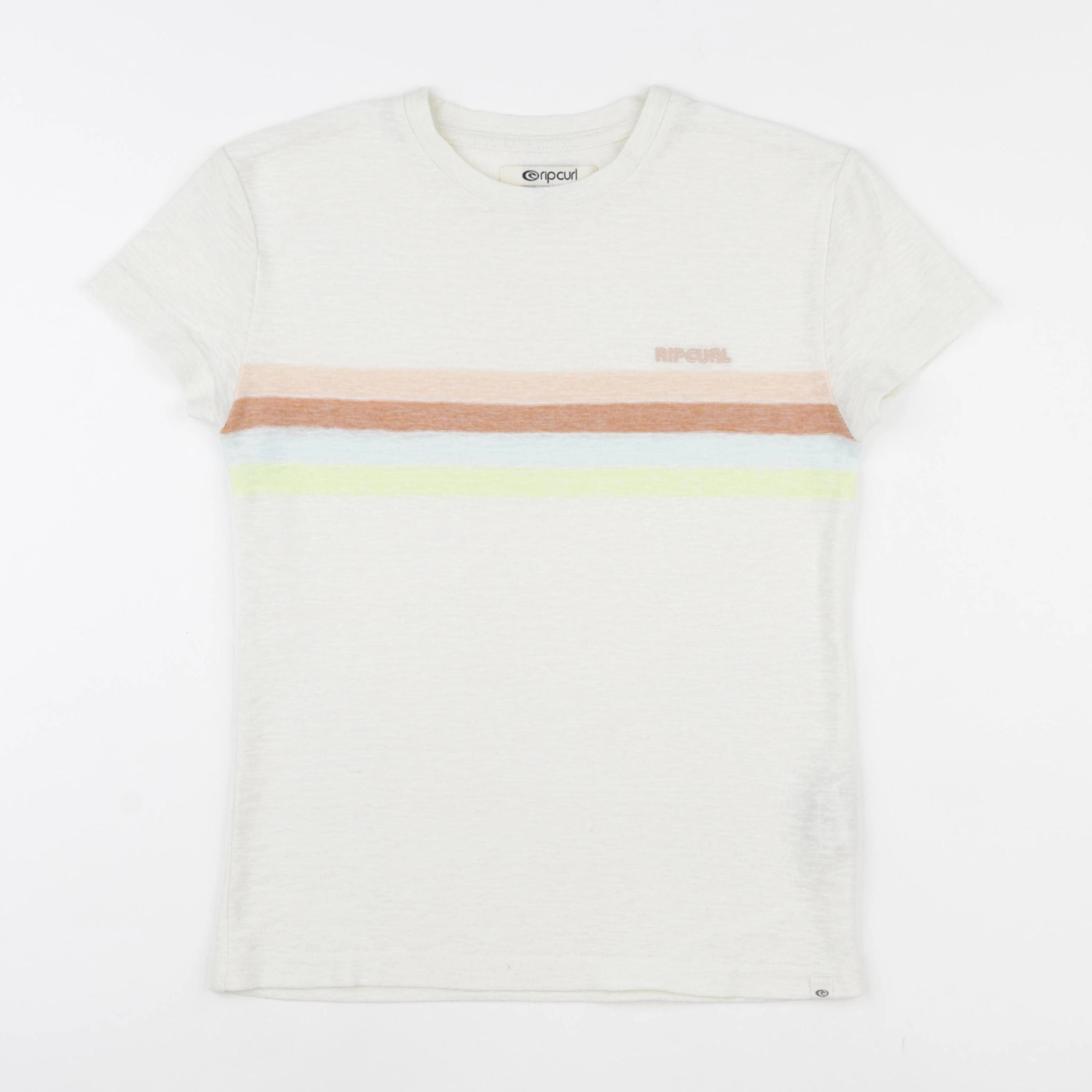 Rip curl - tee-shirt beige - 12 ans