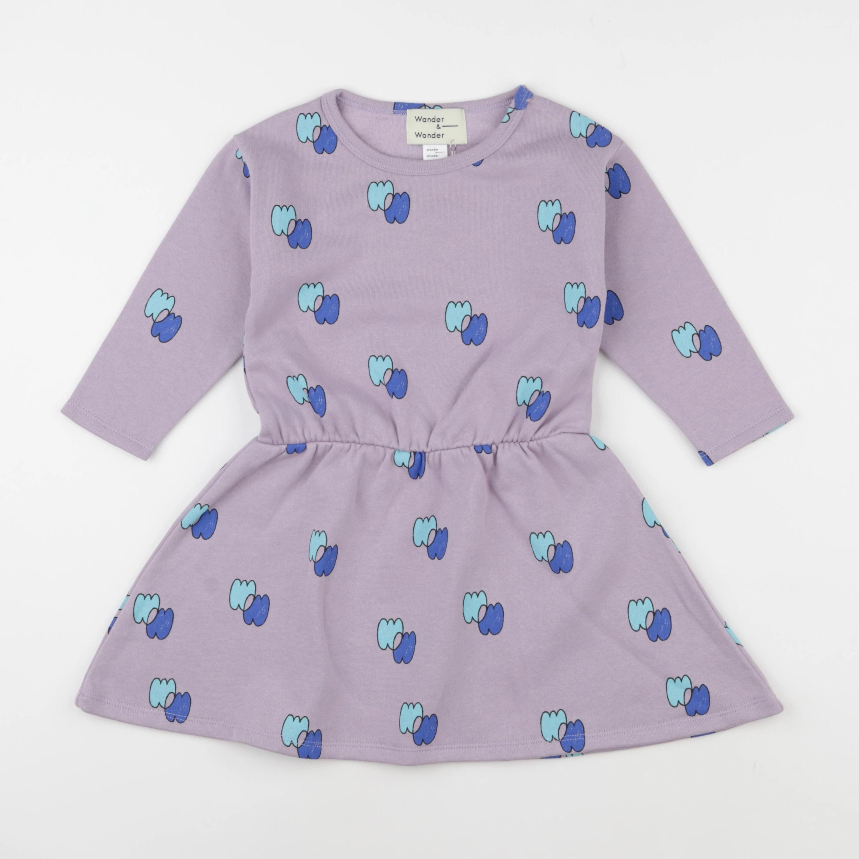 Wander & Wonder - Robe Logo violet - 7/8 ans