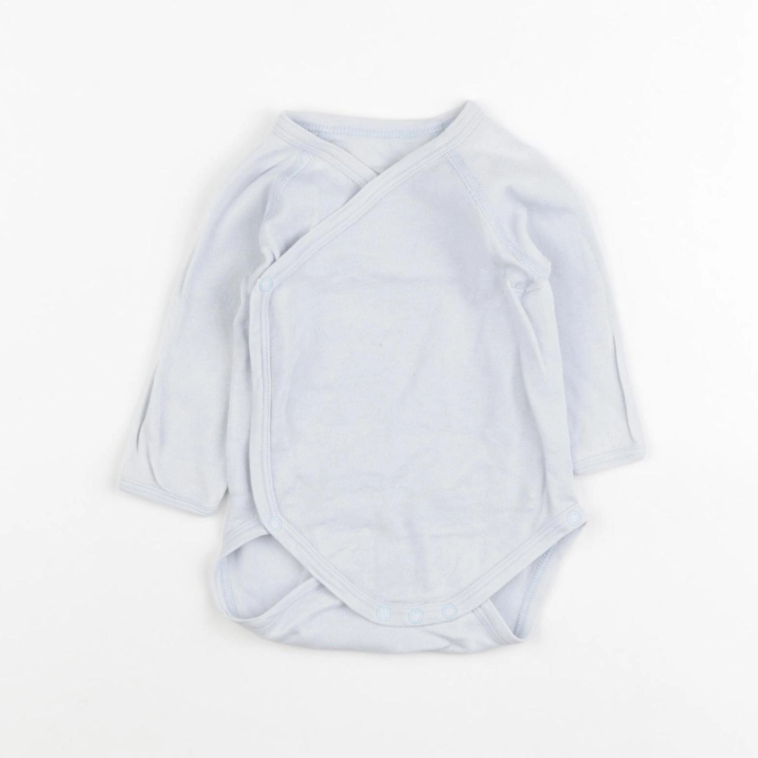 Petit Bateau - body bleu - 3 mois