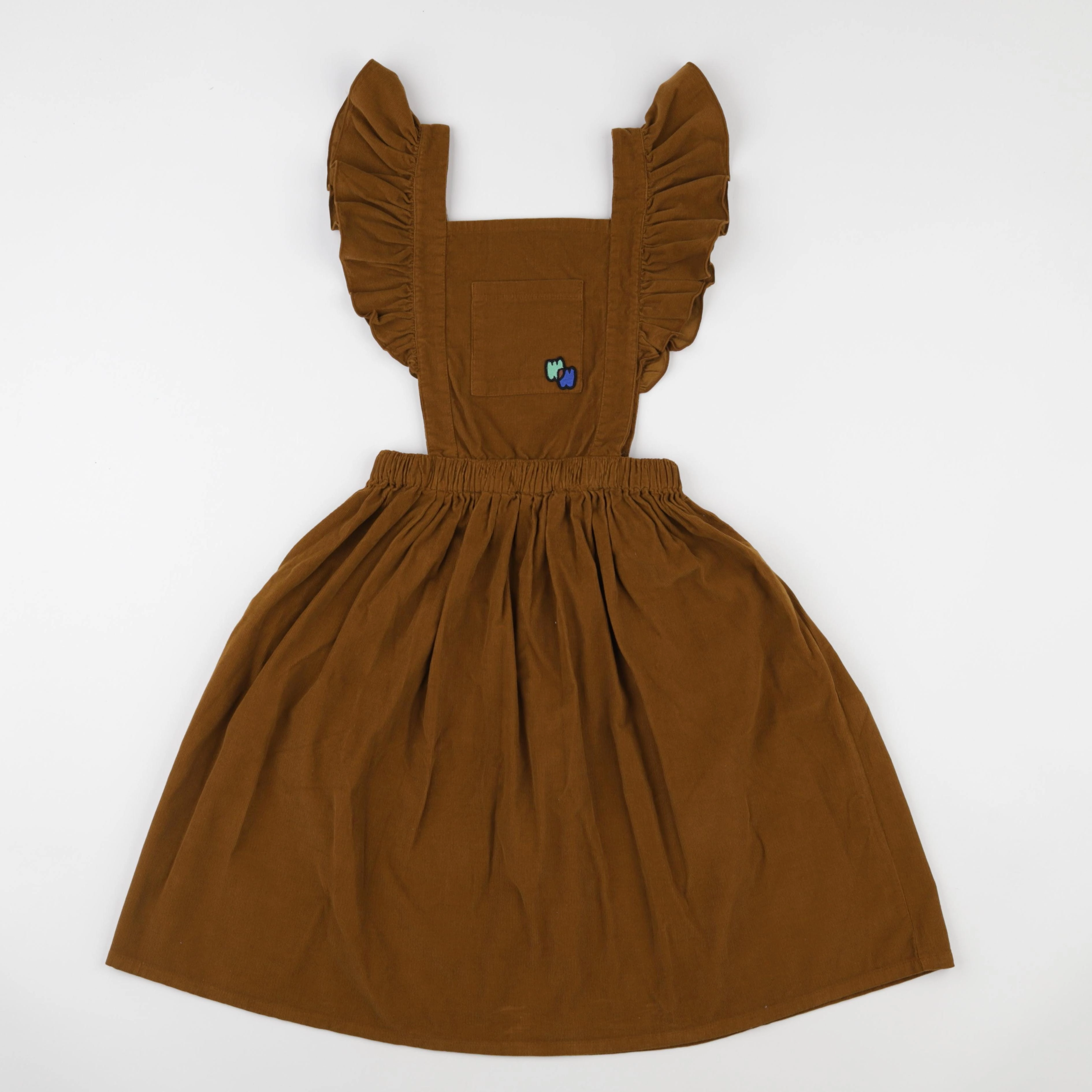 Wander & Wonder - Robe Pinafore marron - 3/4 ans