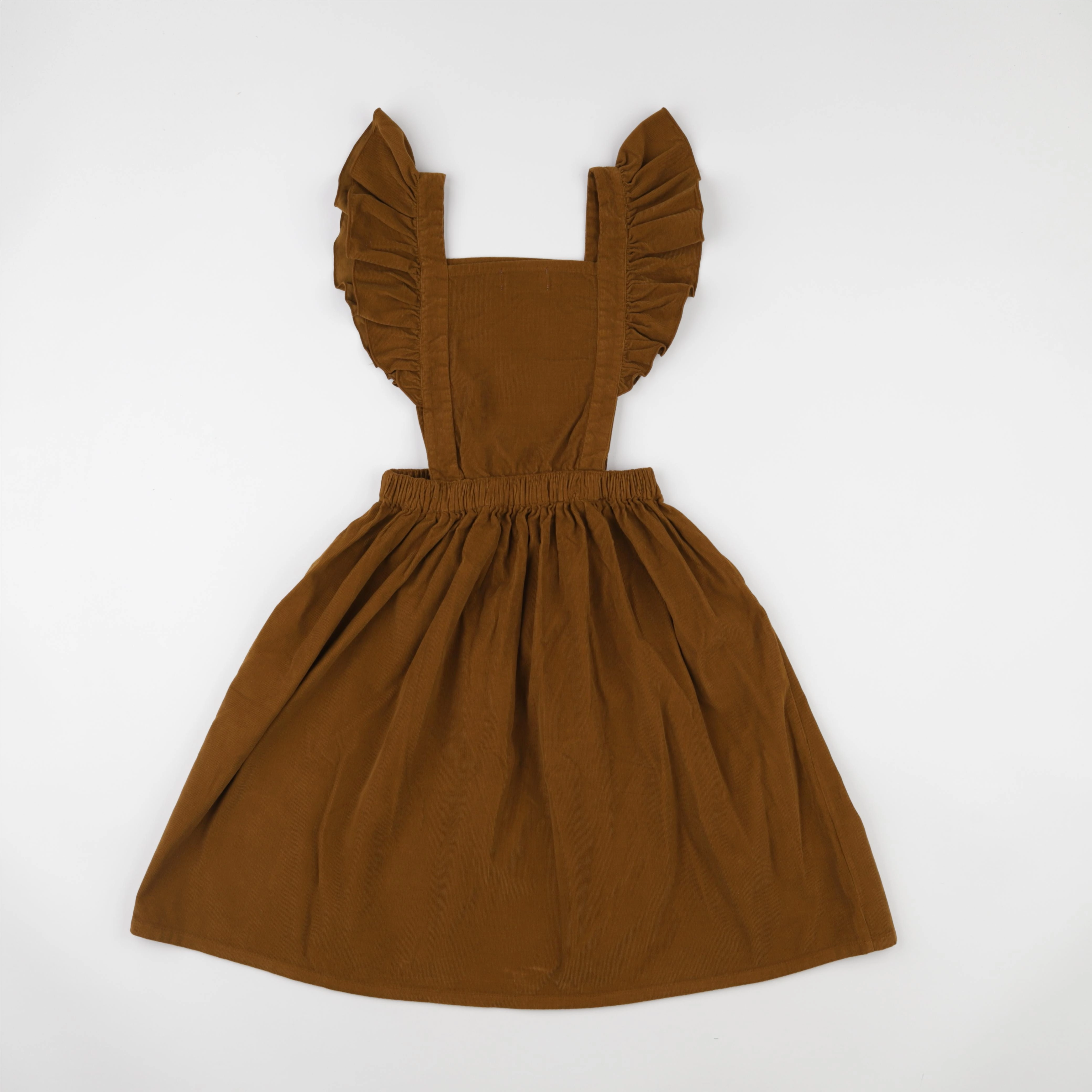 Wander & Wonder - Robe Pinafore marron - 3/4 ans