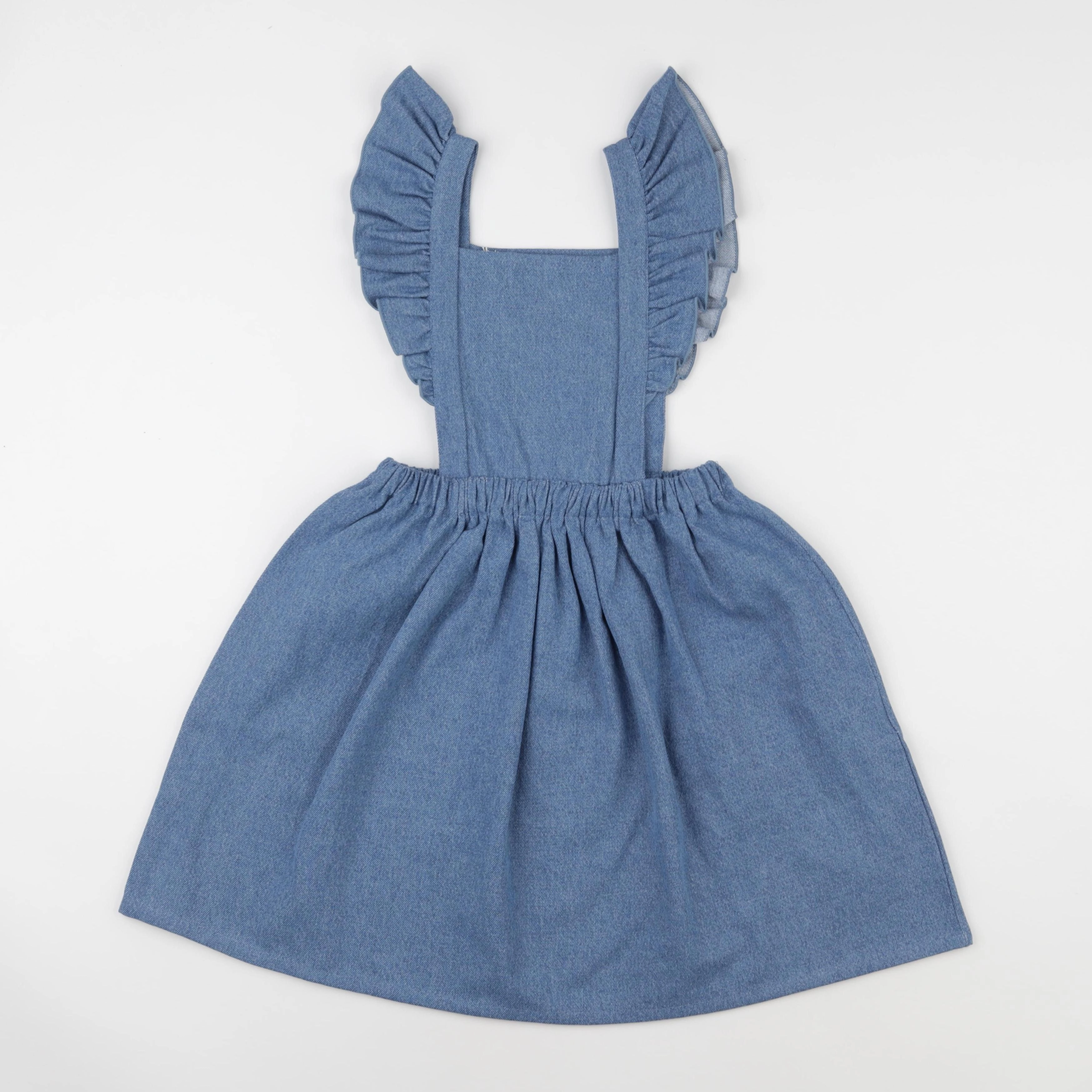 Wander & Wonder - Robe Pinafore bleu - 7/8 ans