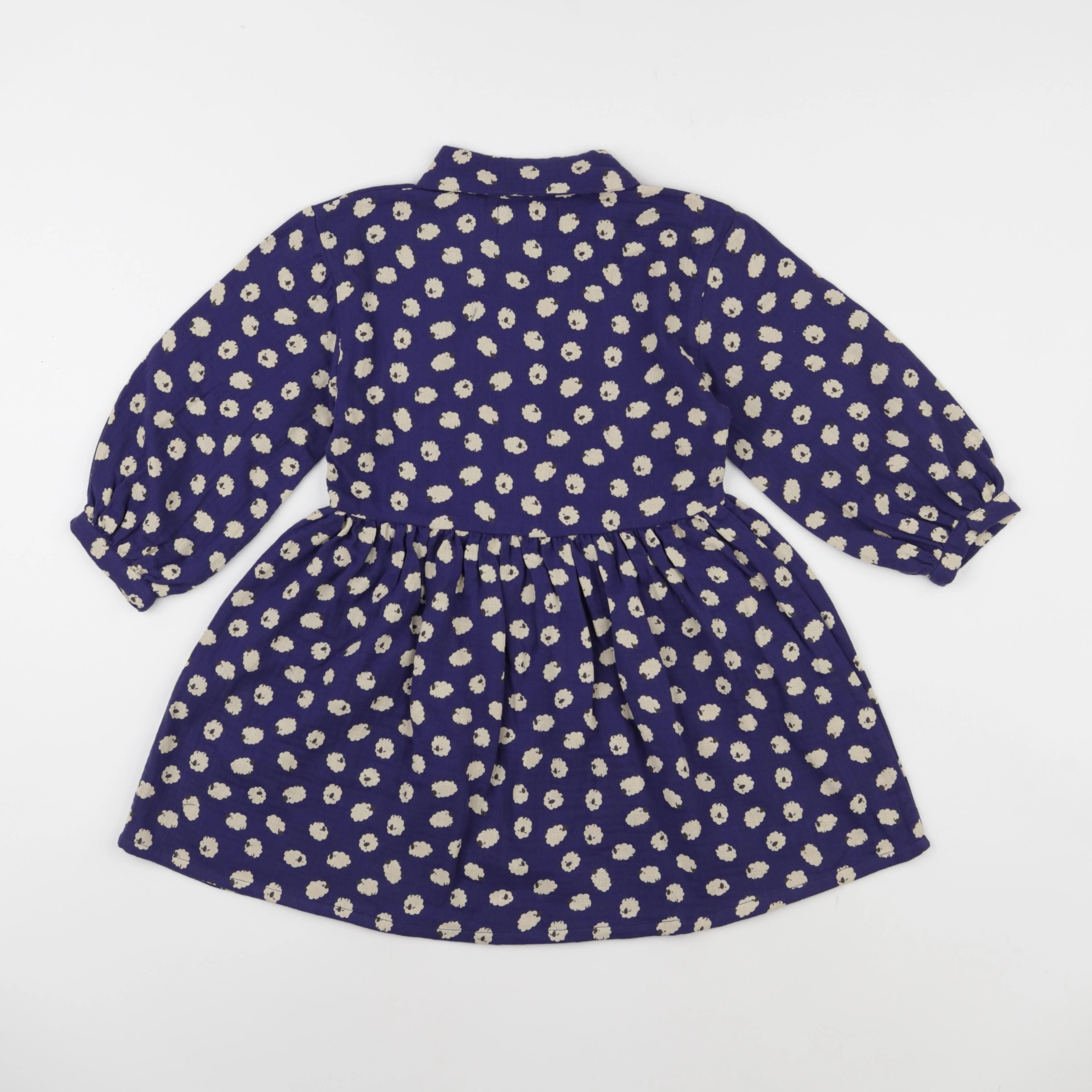 Wander & Wonder - Robe Morag bleu - 3/4 ans