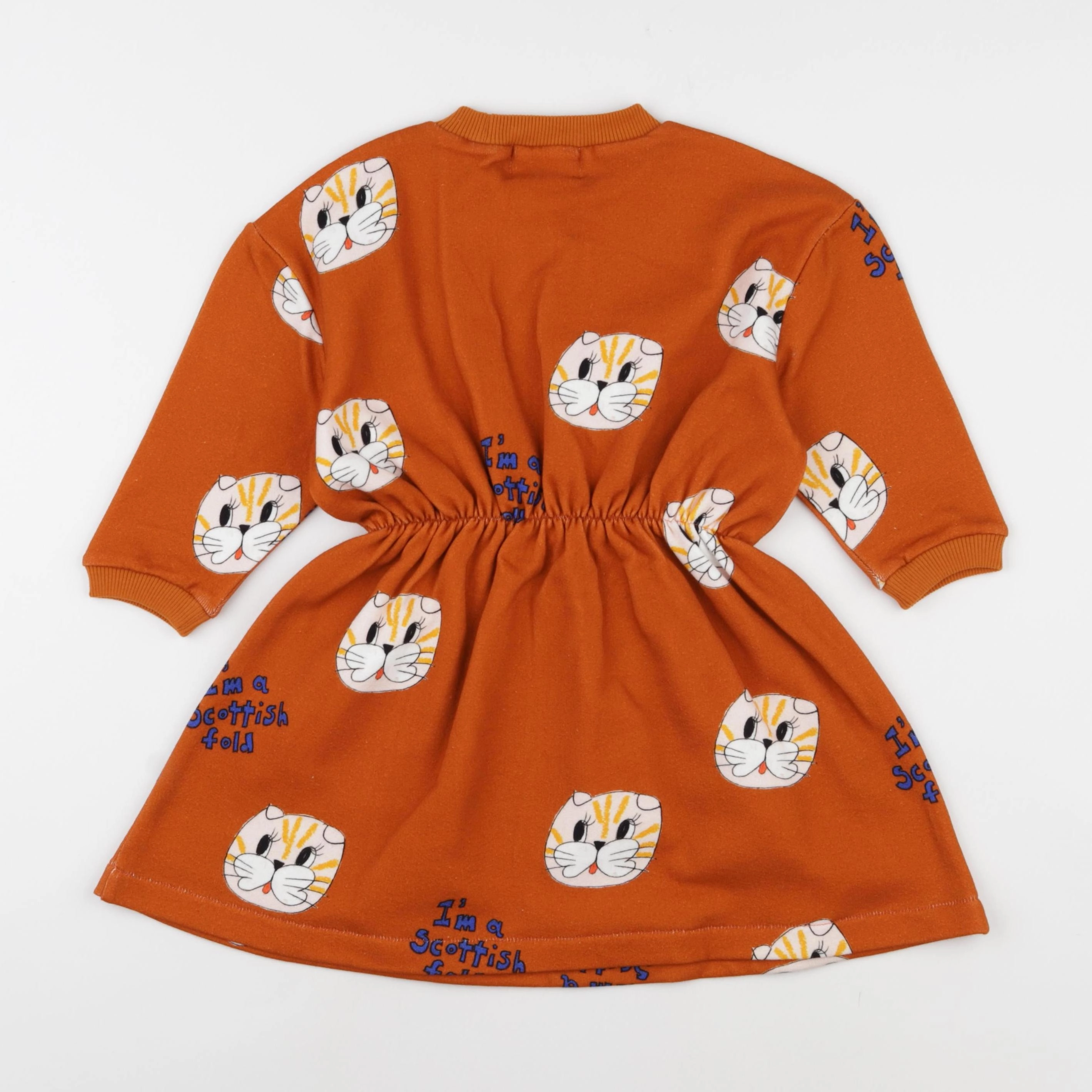 Wander & Wonder - Robe Wilma orange - 3/4 ans