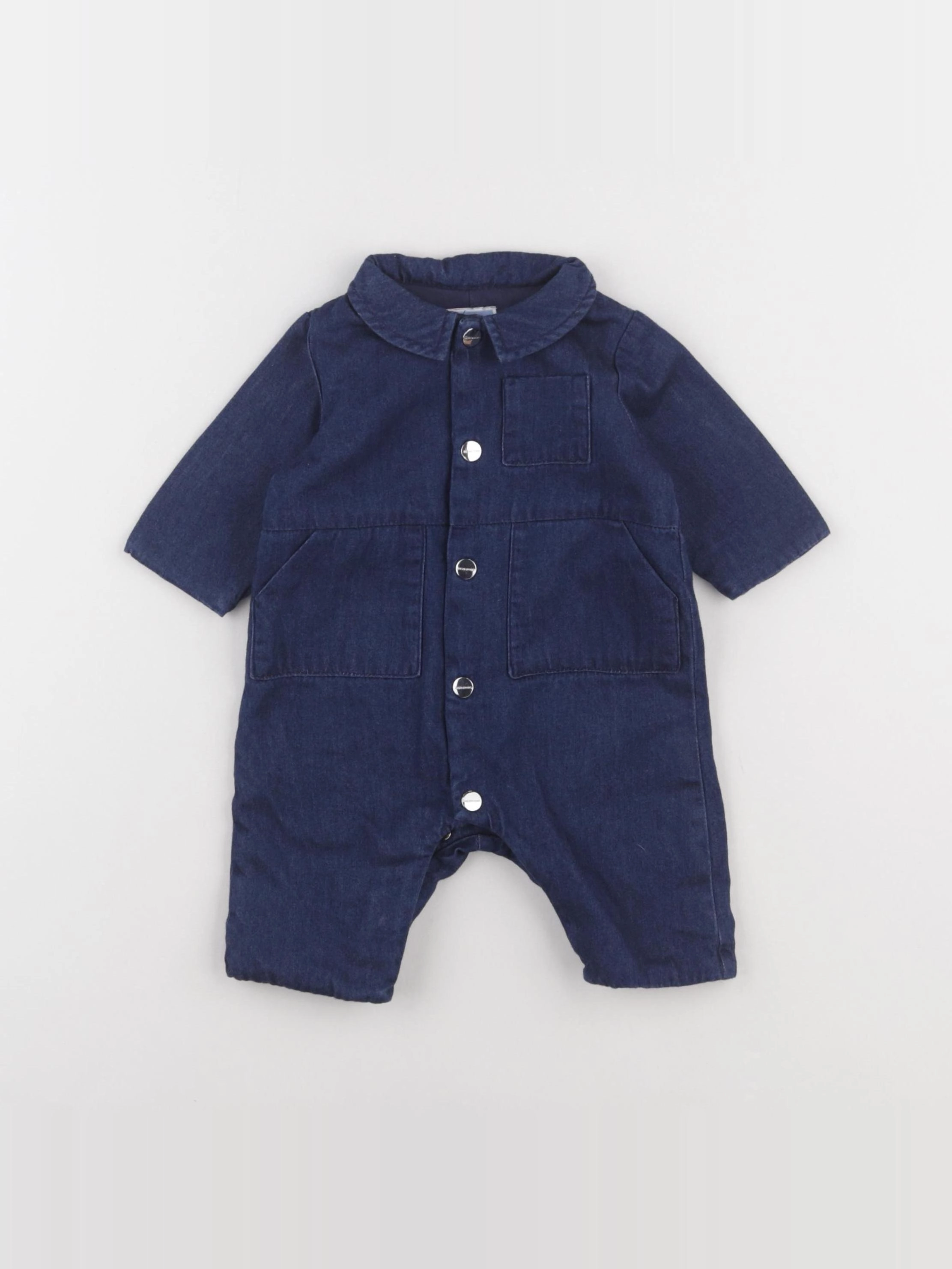 Jacadi - combinaison bleu - 3 mois