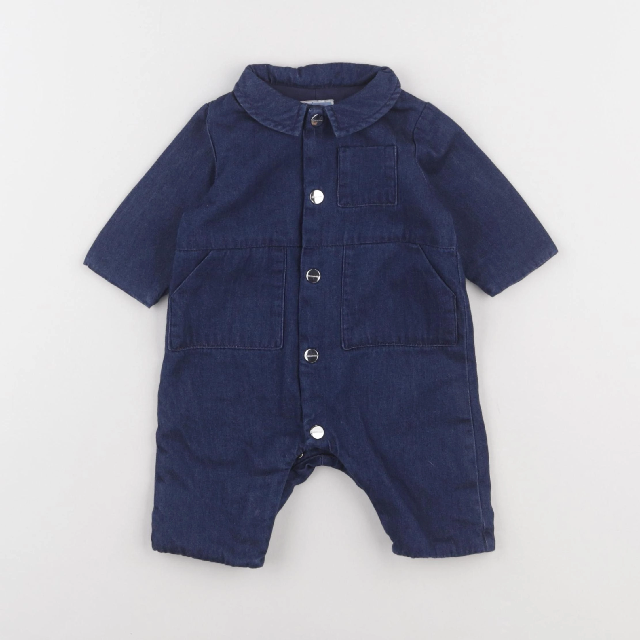 Jacadi - combinaison bleu - 3 mois
