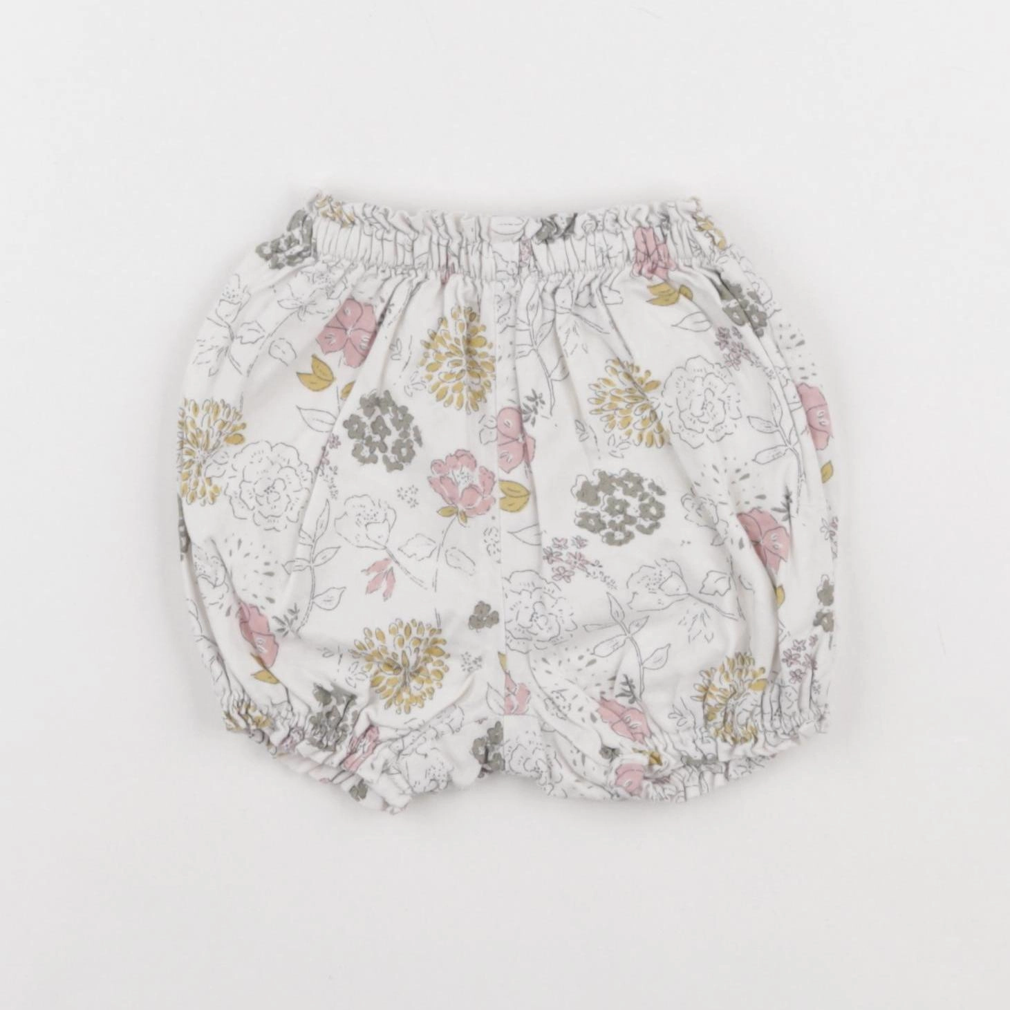 Natalys - bloomer multicolore - 3 mois