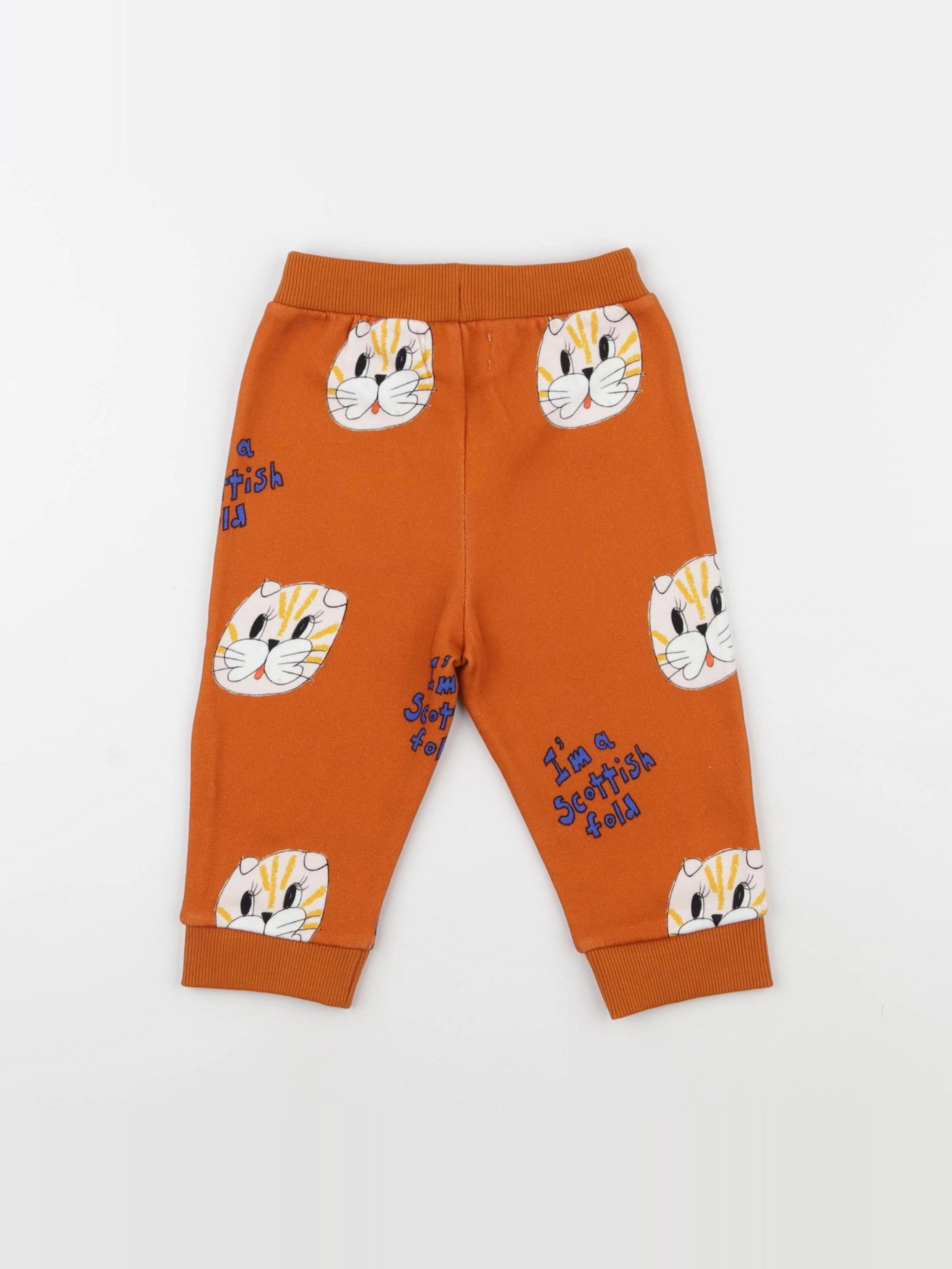 Wander & Wonder - Jogging orange - 3/6 mois