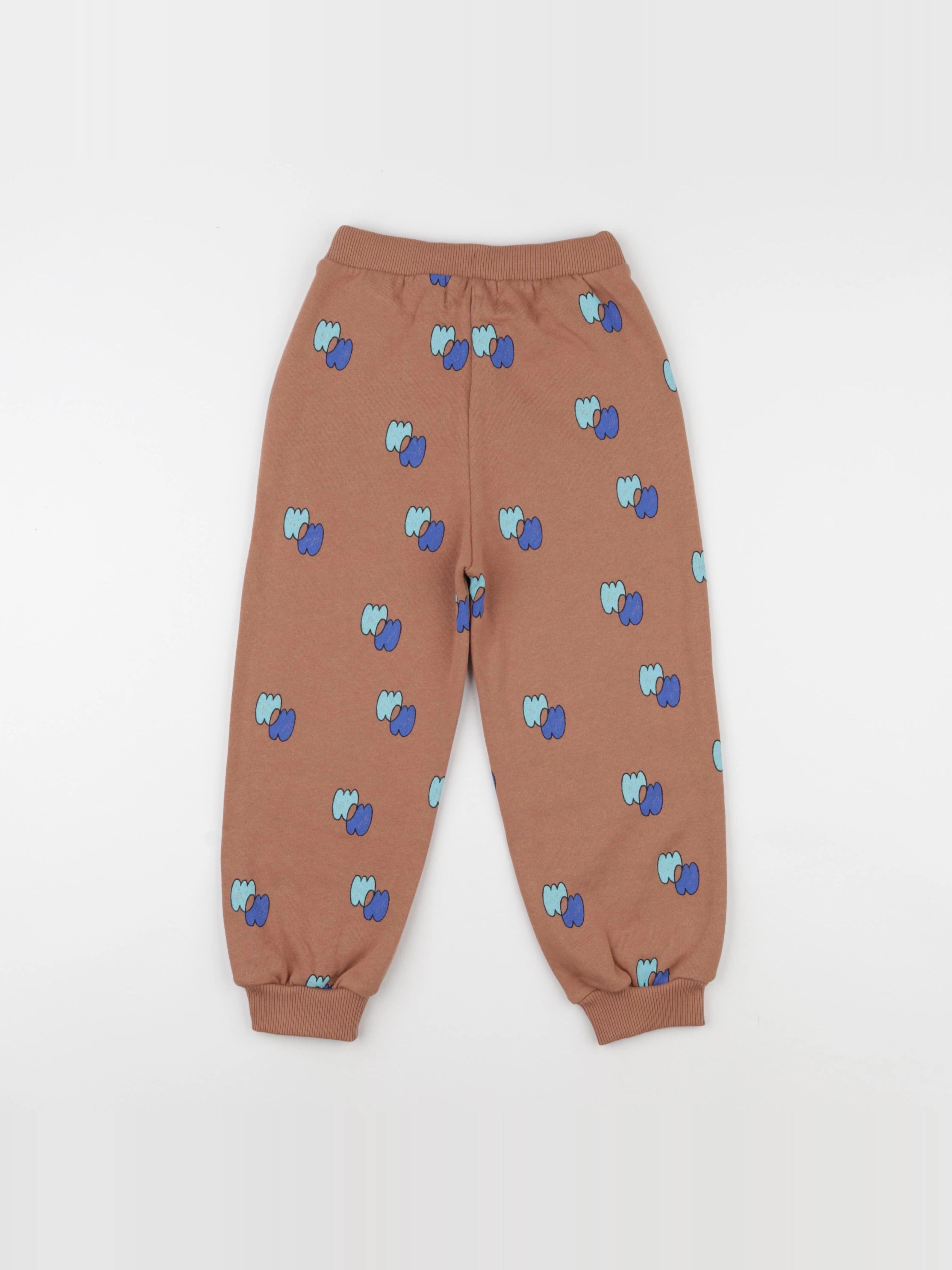 Wander & Wonder - Jogging Logo marron - 3/6 mois