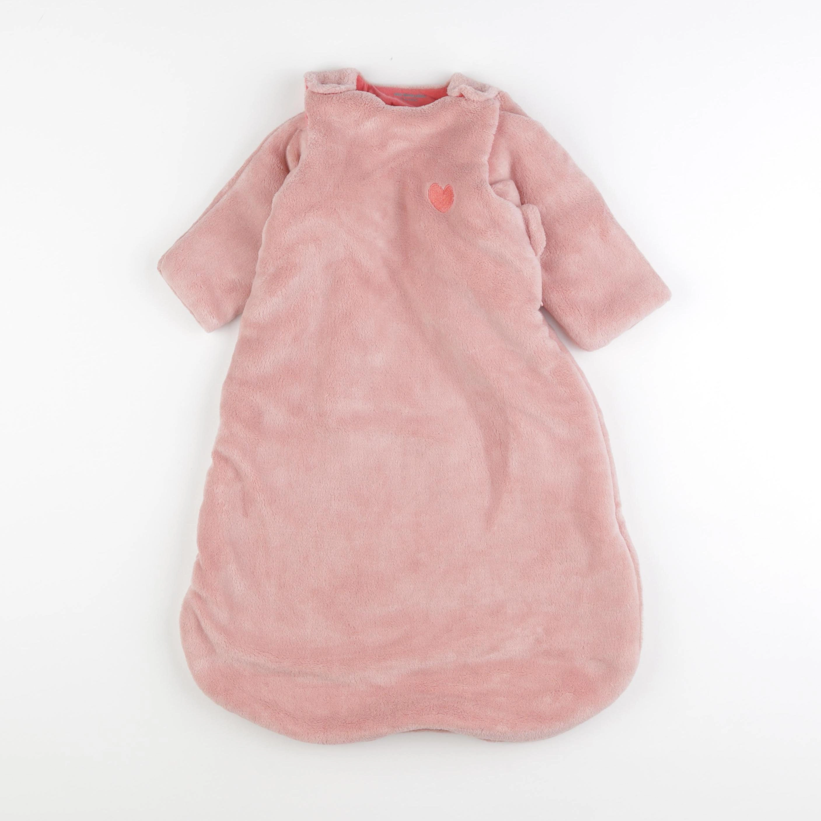 Vertbaudet - gigoteuse rose - 0/6 mois