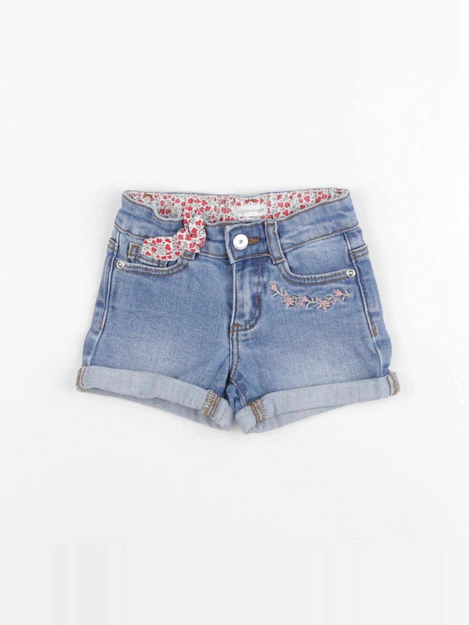 Vertbaudet - short bleu - 3 ans