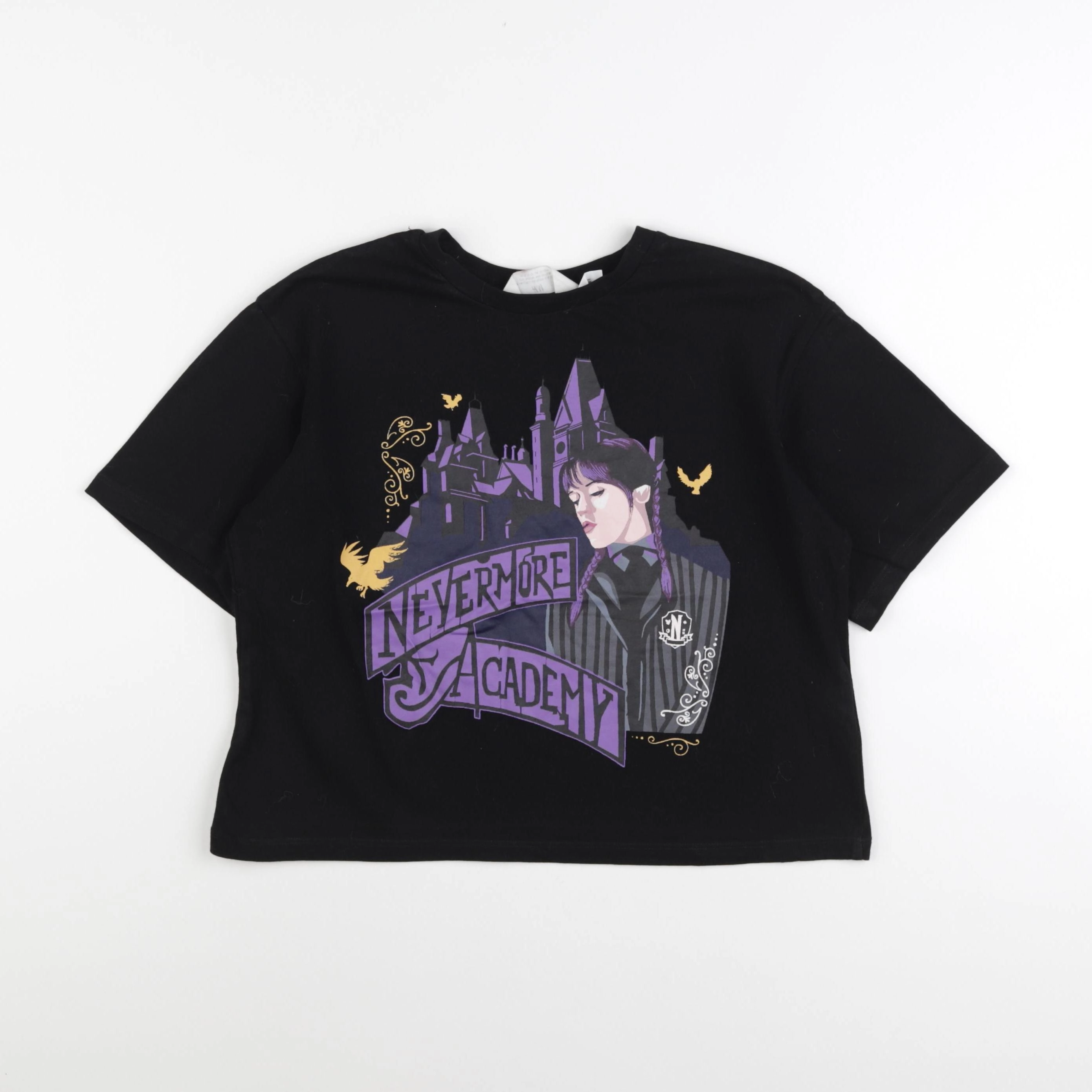 H&M - tee-shirt noir - 10/12 ans
