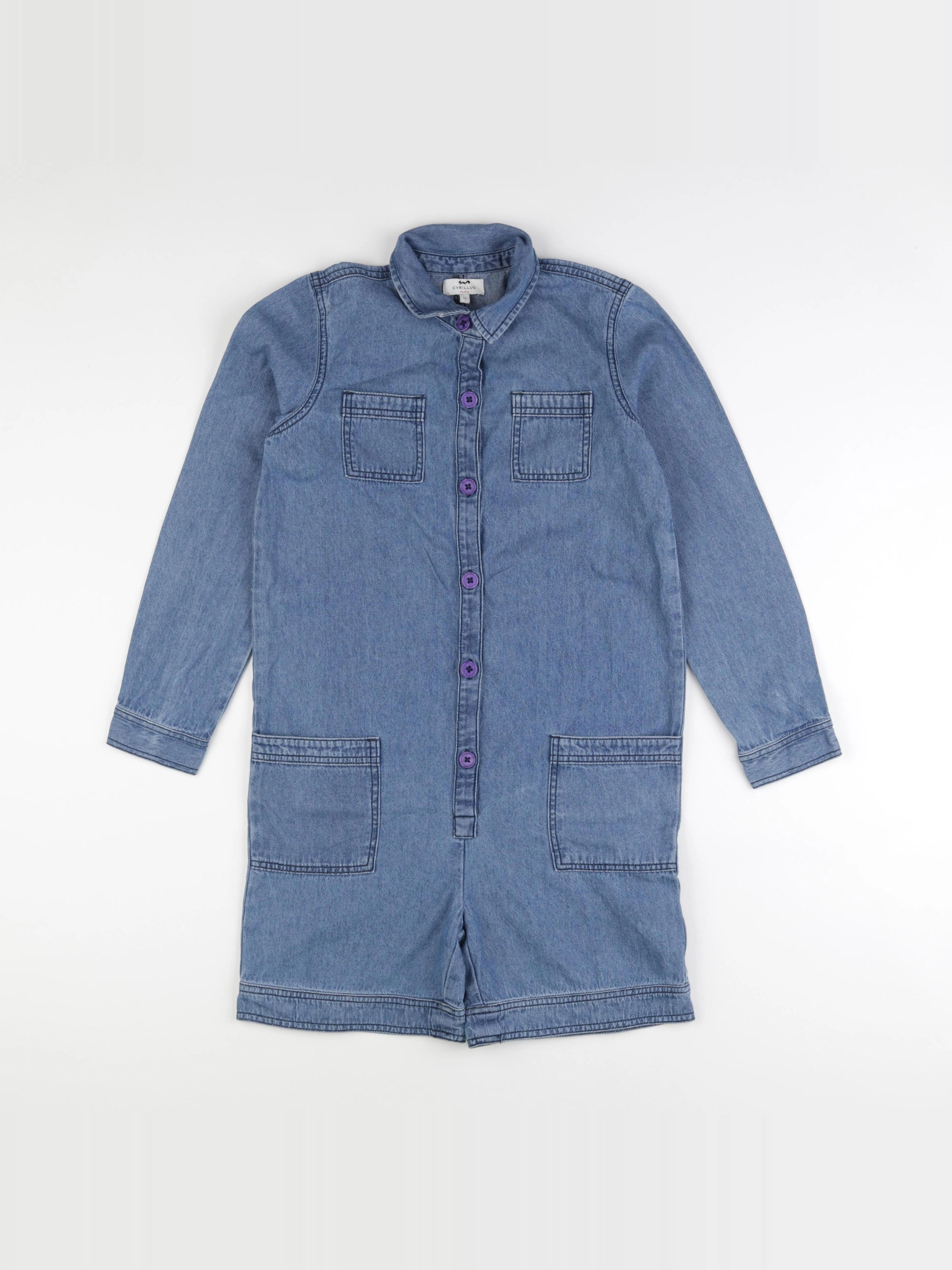 Cyrillus - combinaison bleu - 12 ans
