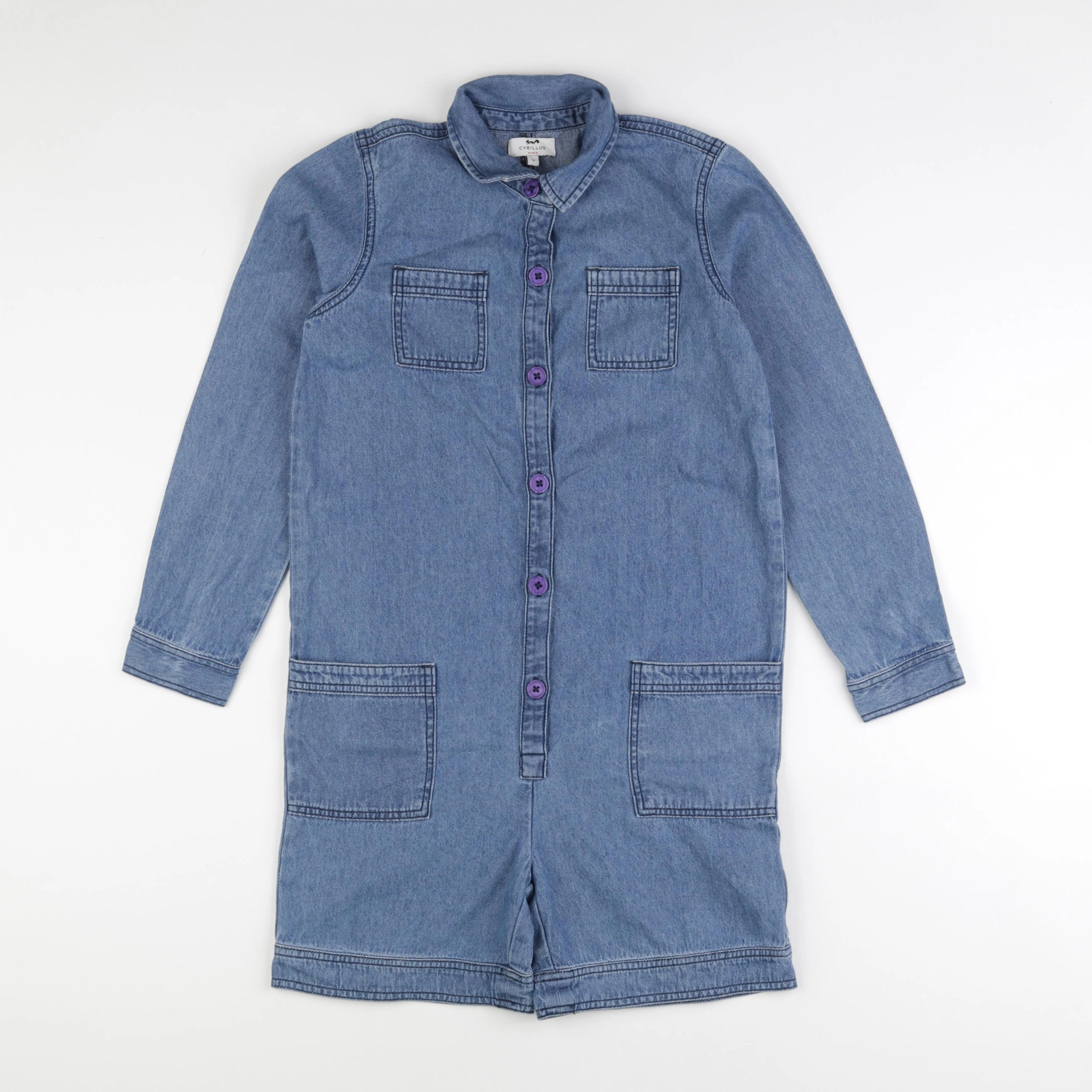 Cyrillus - combinaison bleu - 12 ans