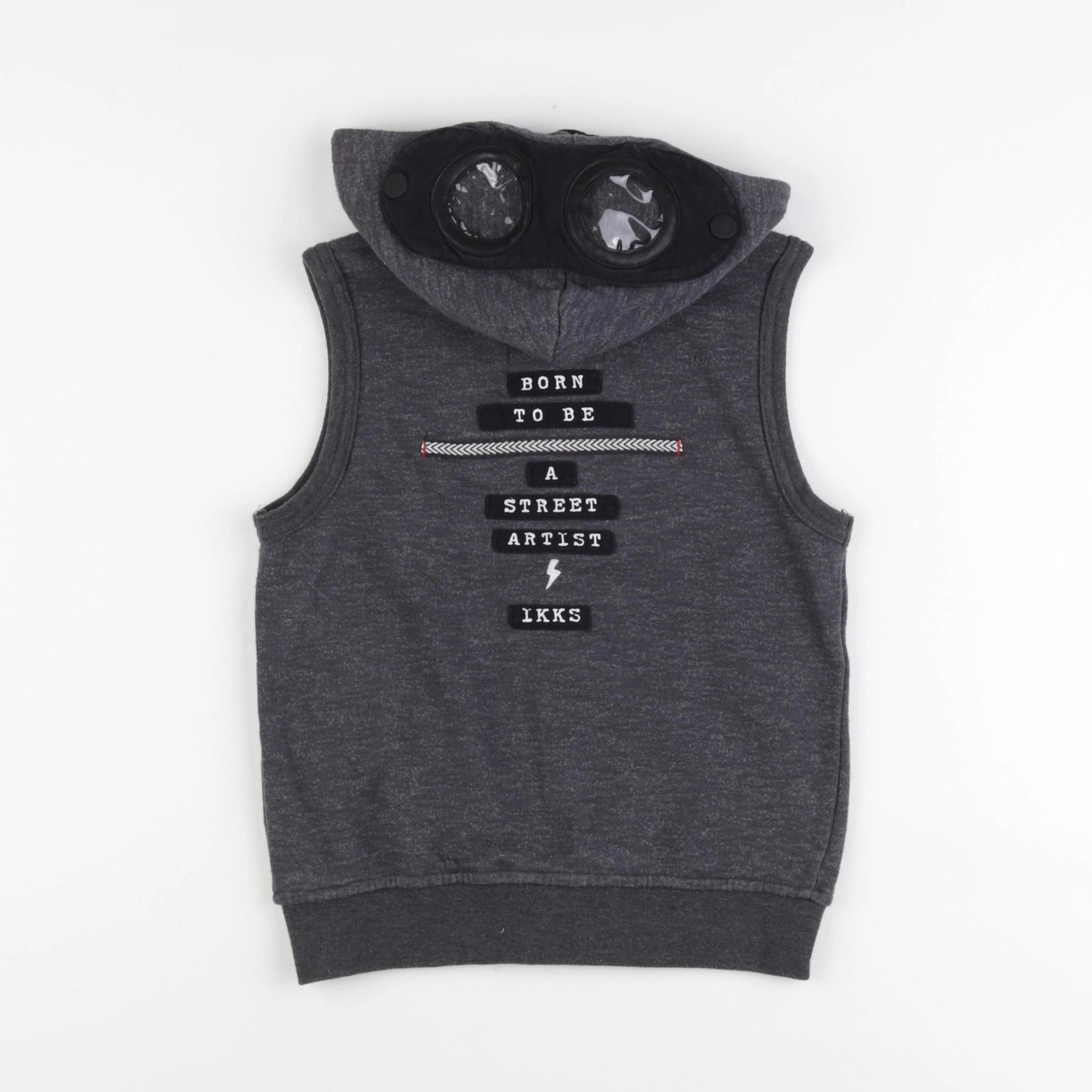 IKKS - gilet gris - 6 ans