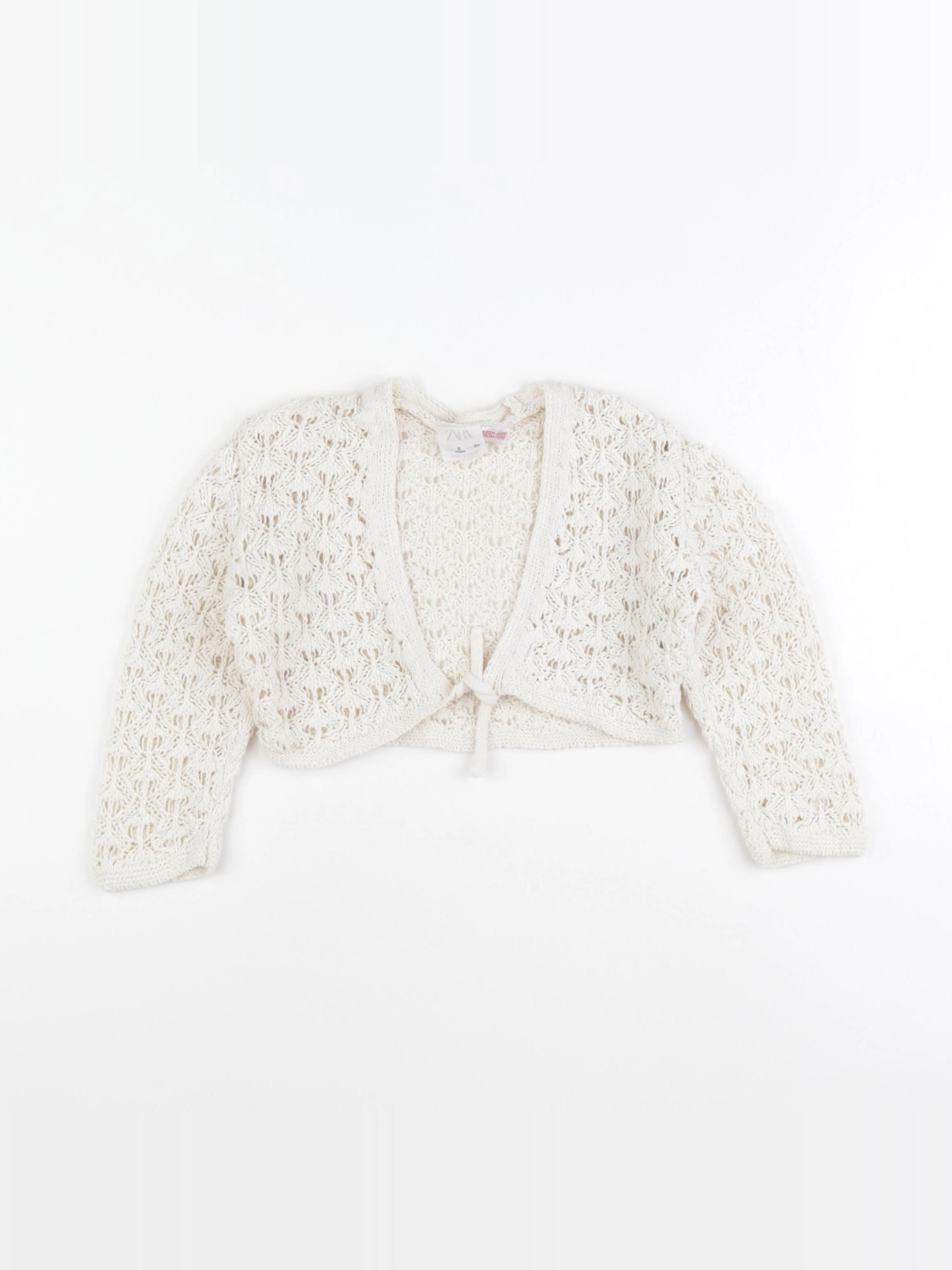 Zara - gilet beige - 2 ans
