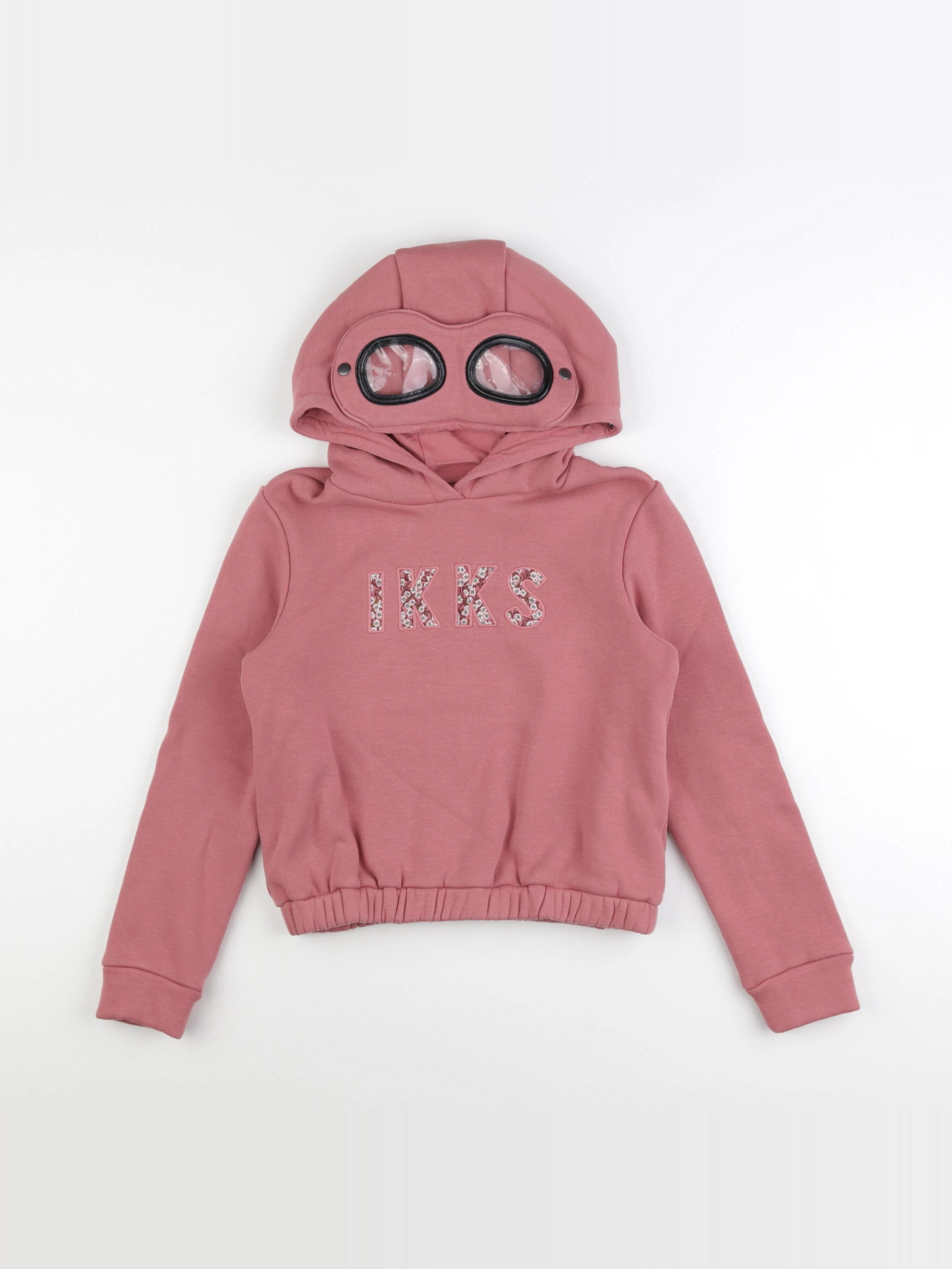 IKKS - sweat rose - 10 ans