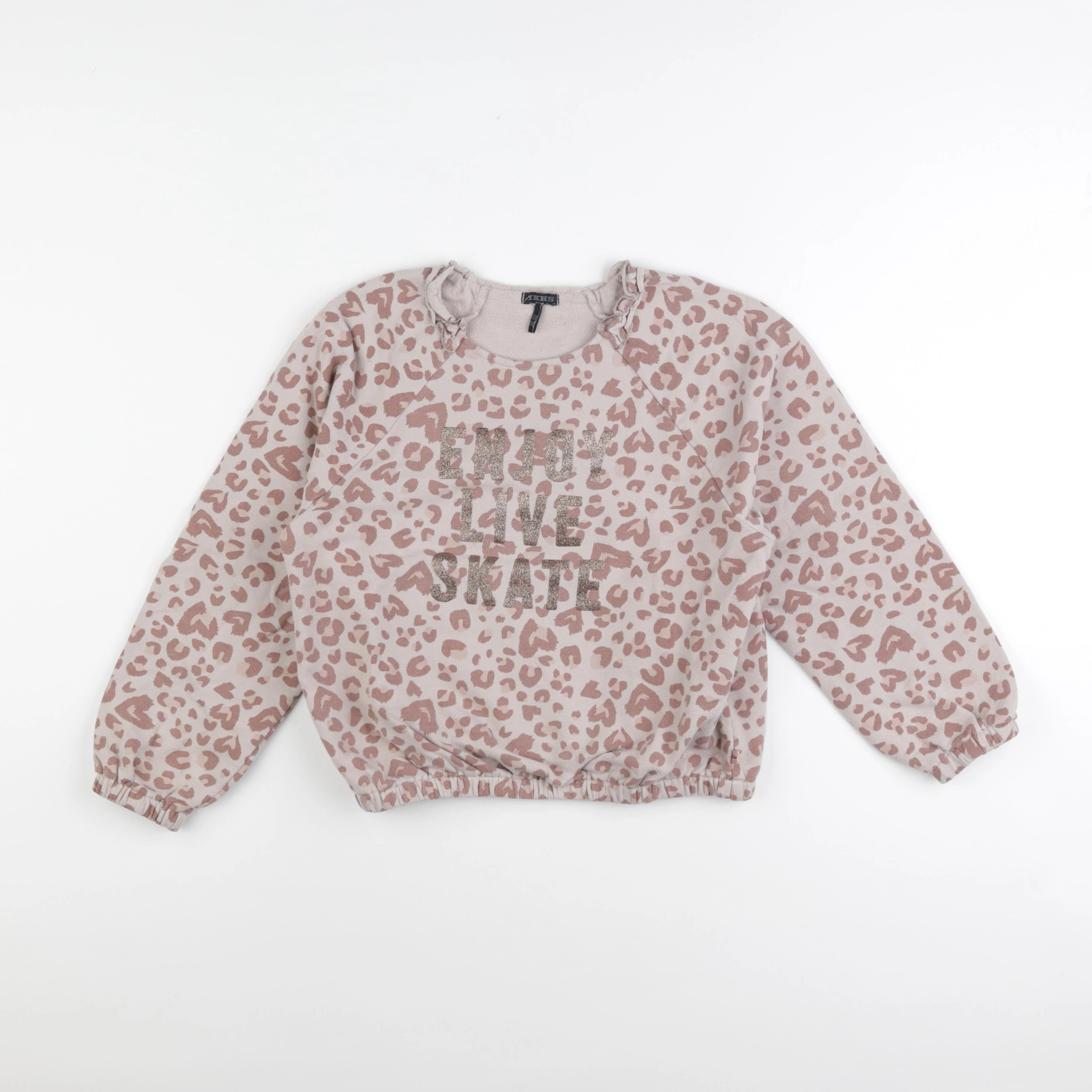 IKKS - polaire beige, rose - 10 ans