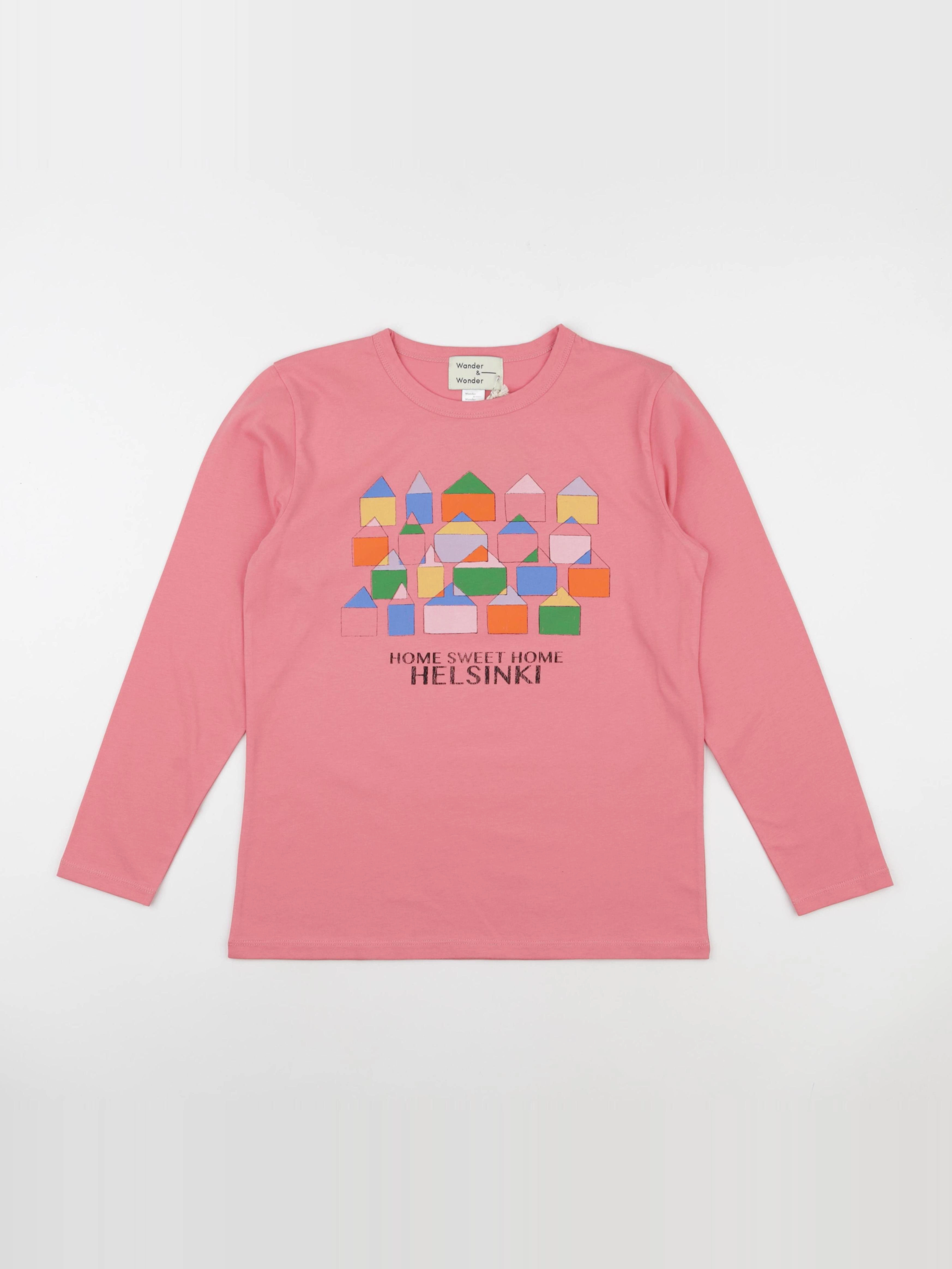 Wander & Wonder - Tee-shirt Punch rose - 11/12 ans