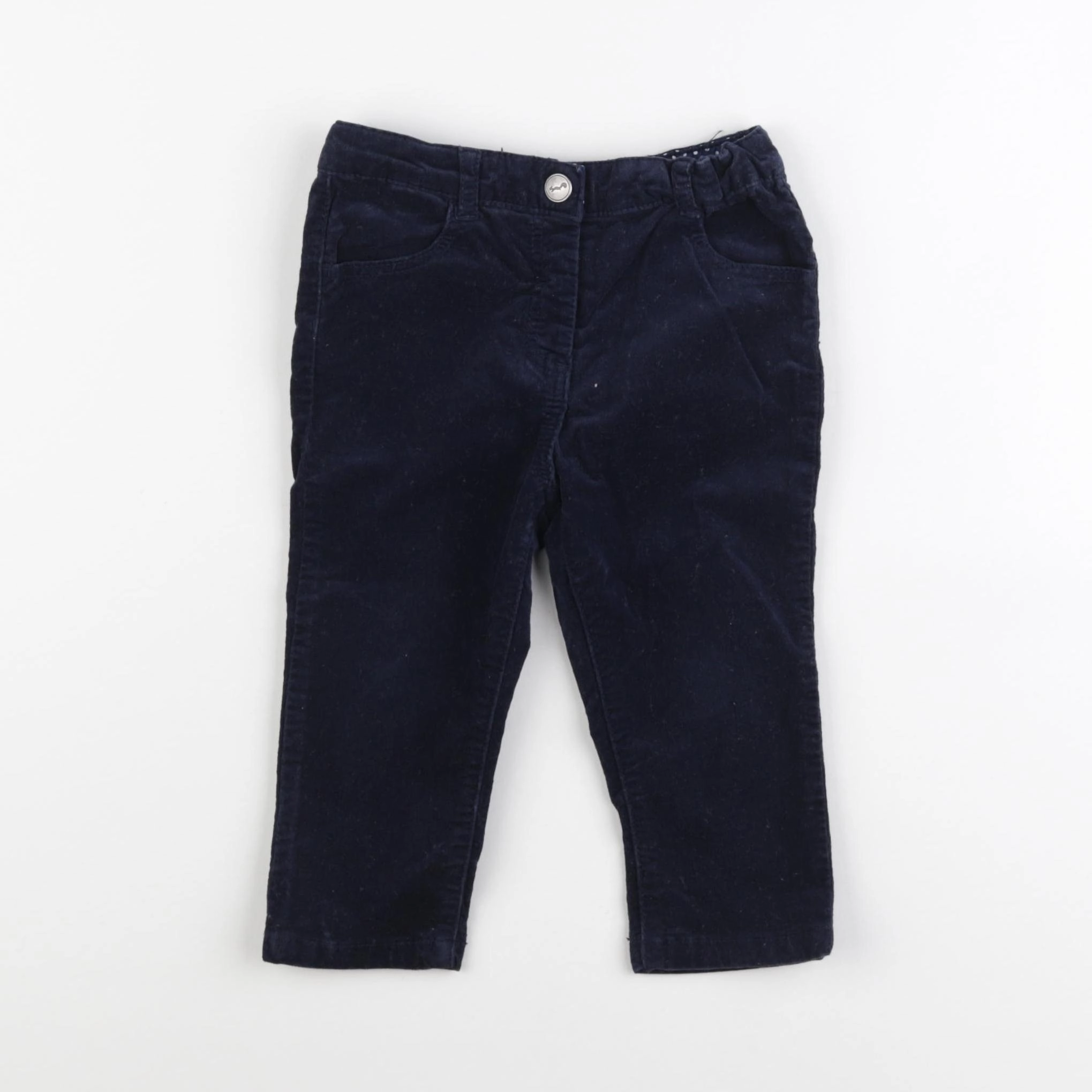Cyrillus - pantalon bleu - 24 mois