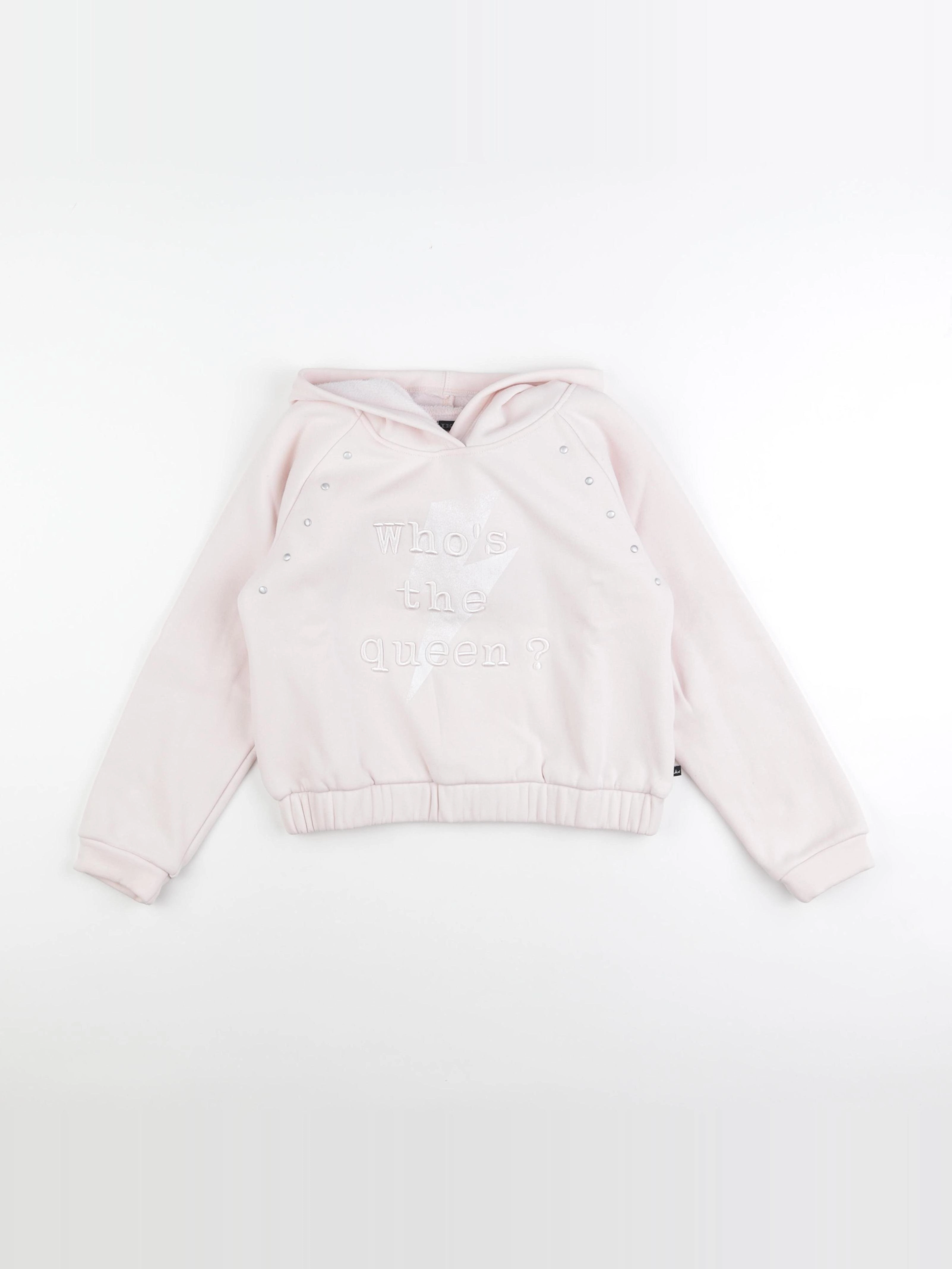 IKKS - sweat rose - 10 ans