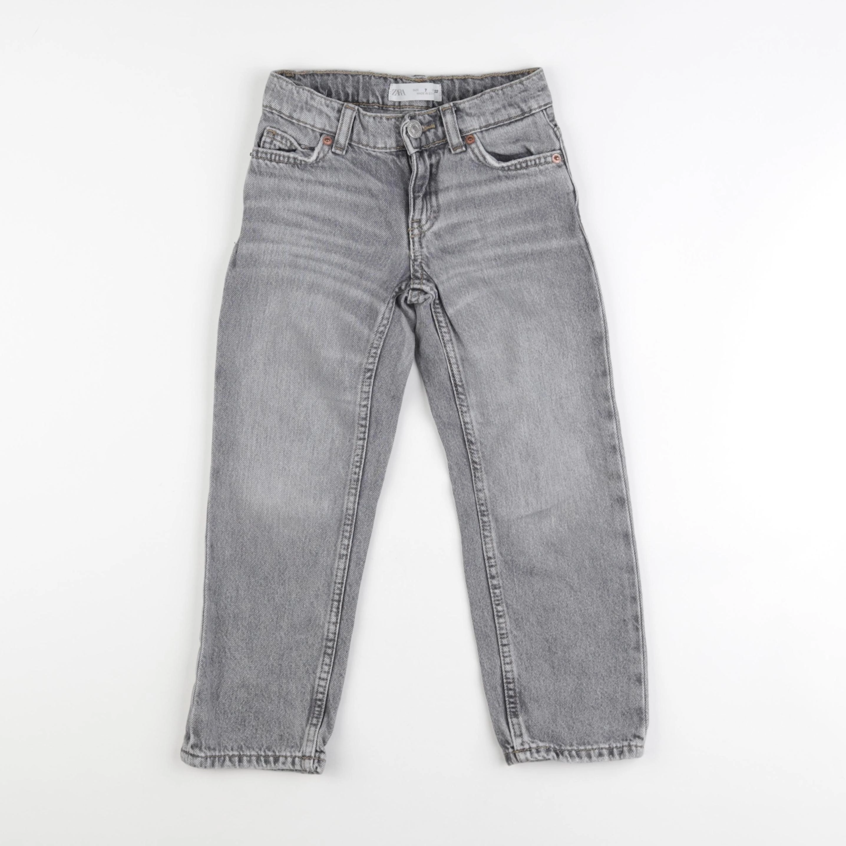 Zara - jean gris - 7 ans