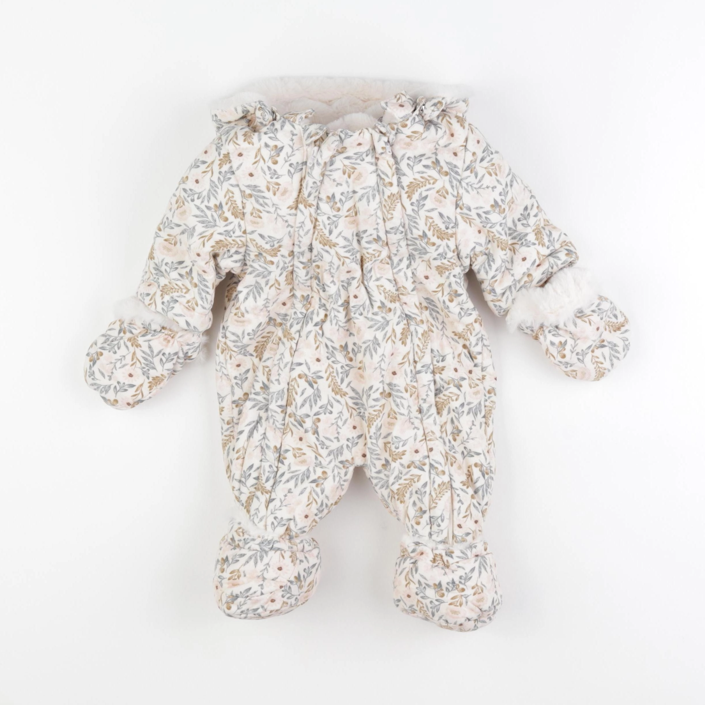 Vertbaudet - combi-pilote beige - 3 mois