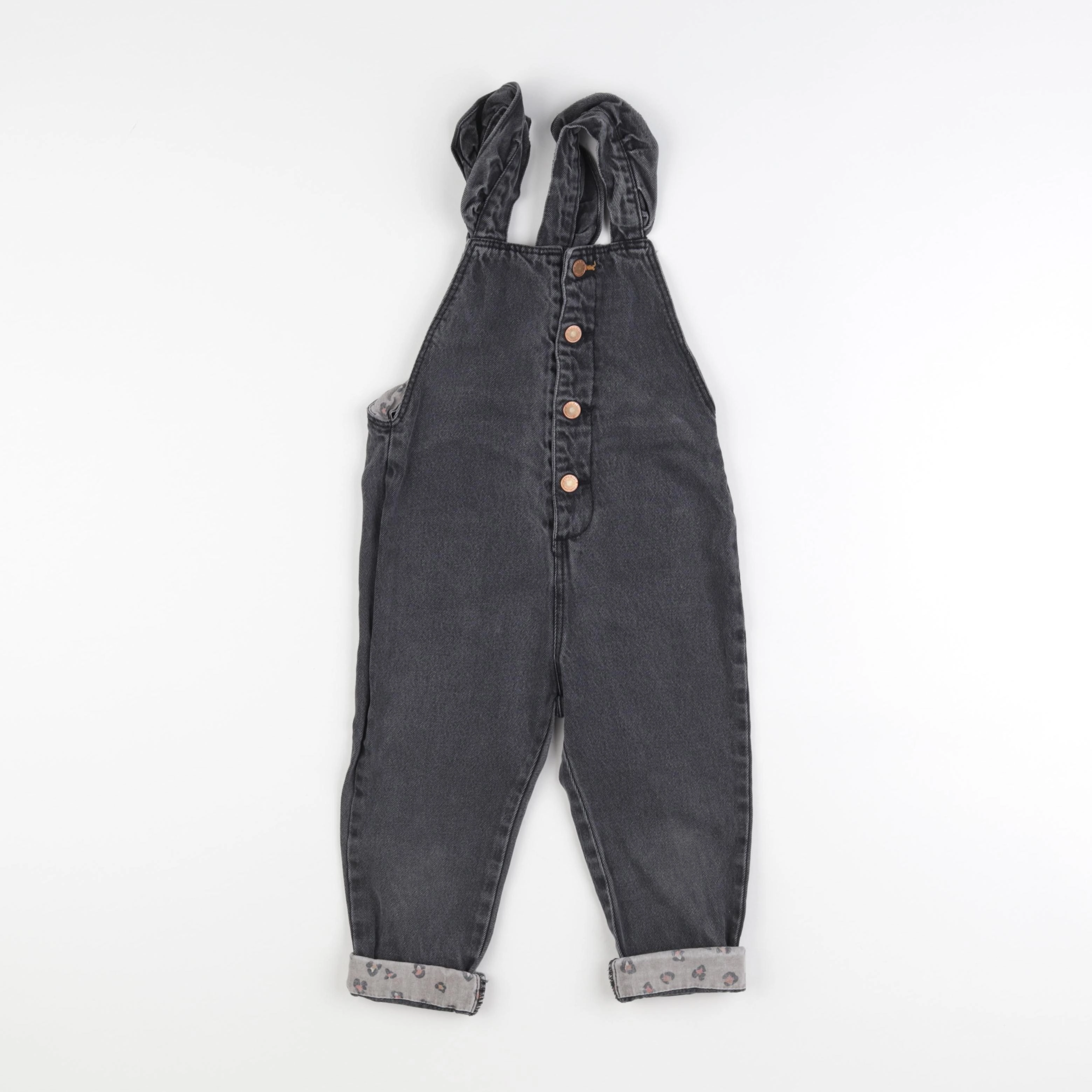 Zara - salopette noir - 2/3 ans
