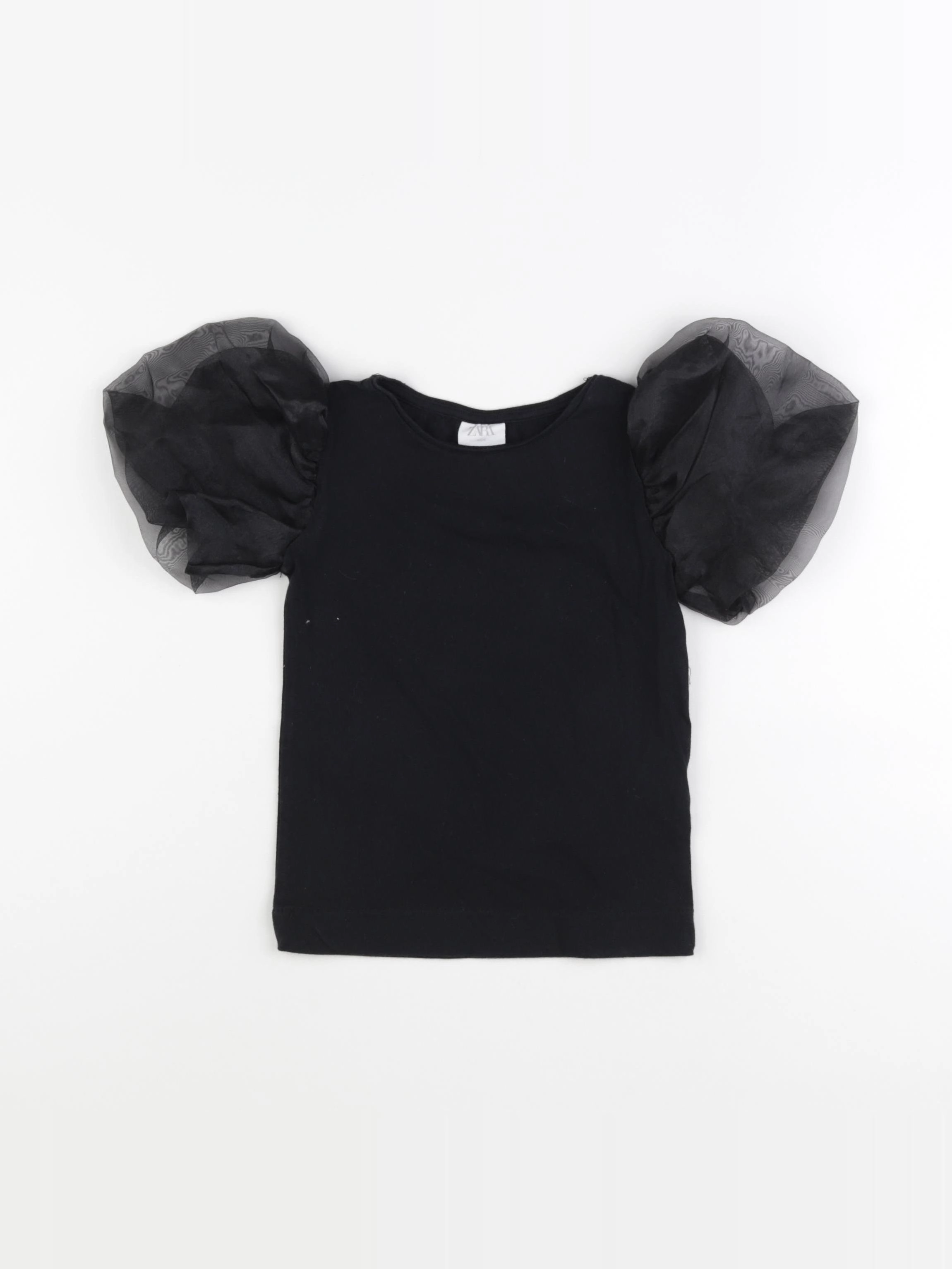 Zara - tee-shirt noir - 6 ans