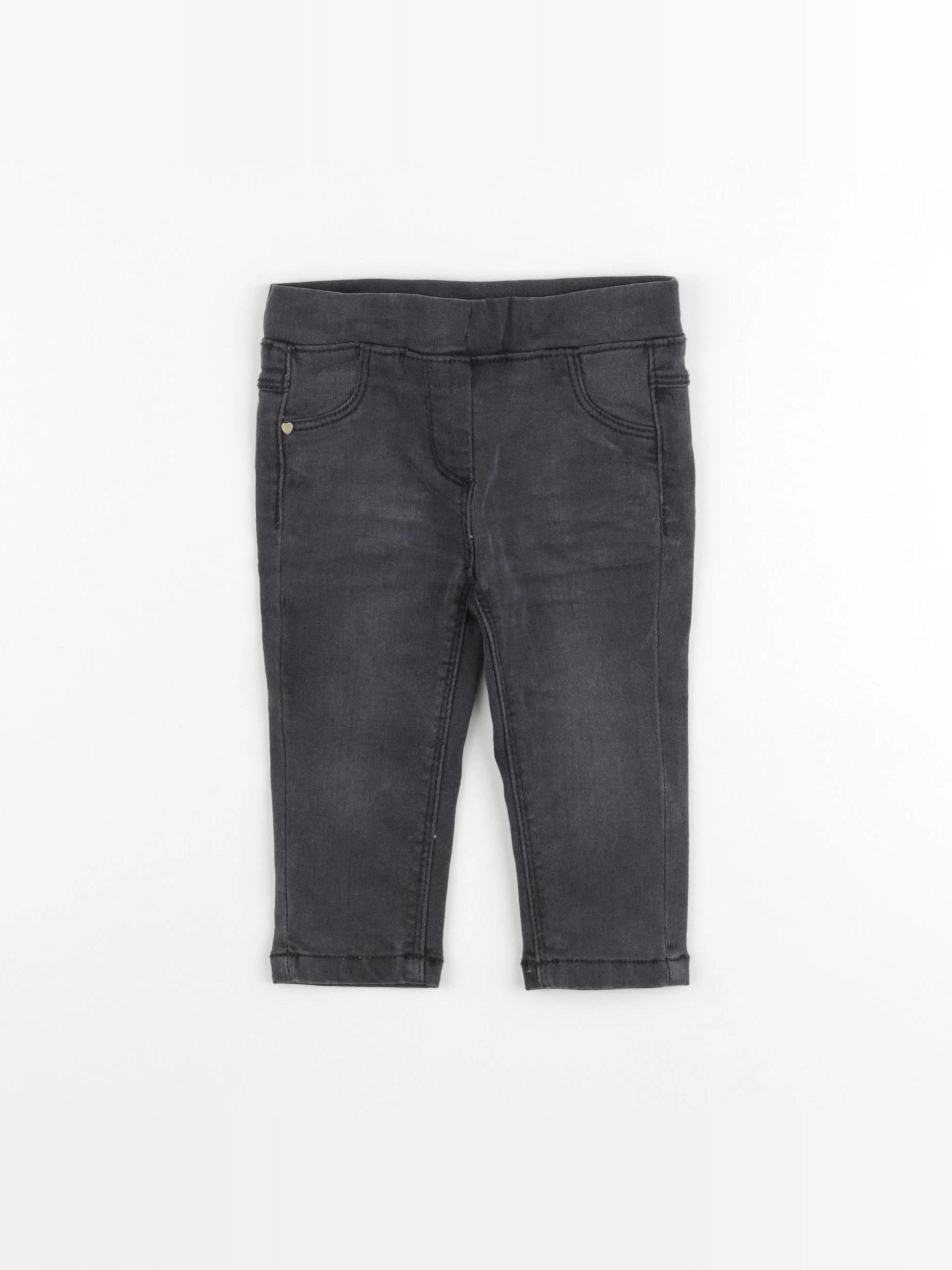 Tape à l'oeil - jegging gris - 9 mois