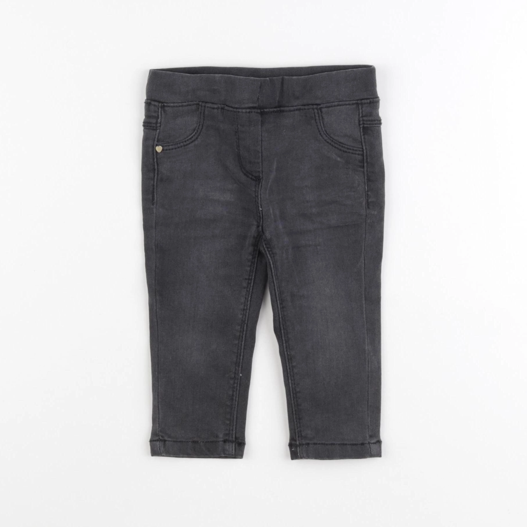 Tape à l'oeil - jegging gris - 9 mois