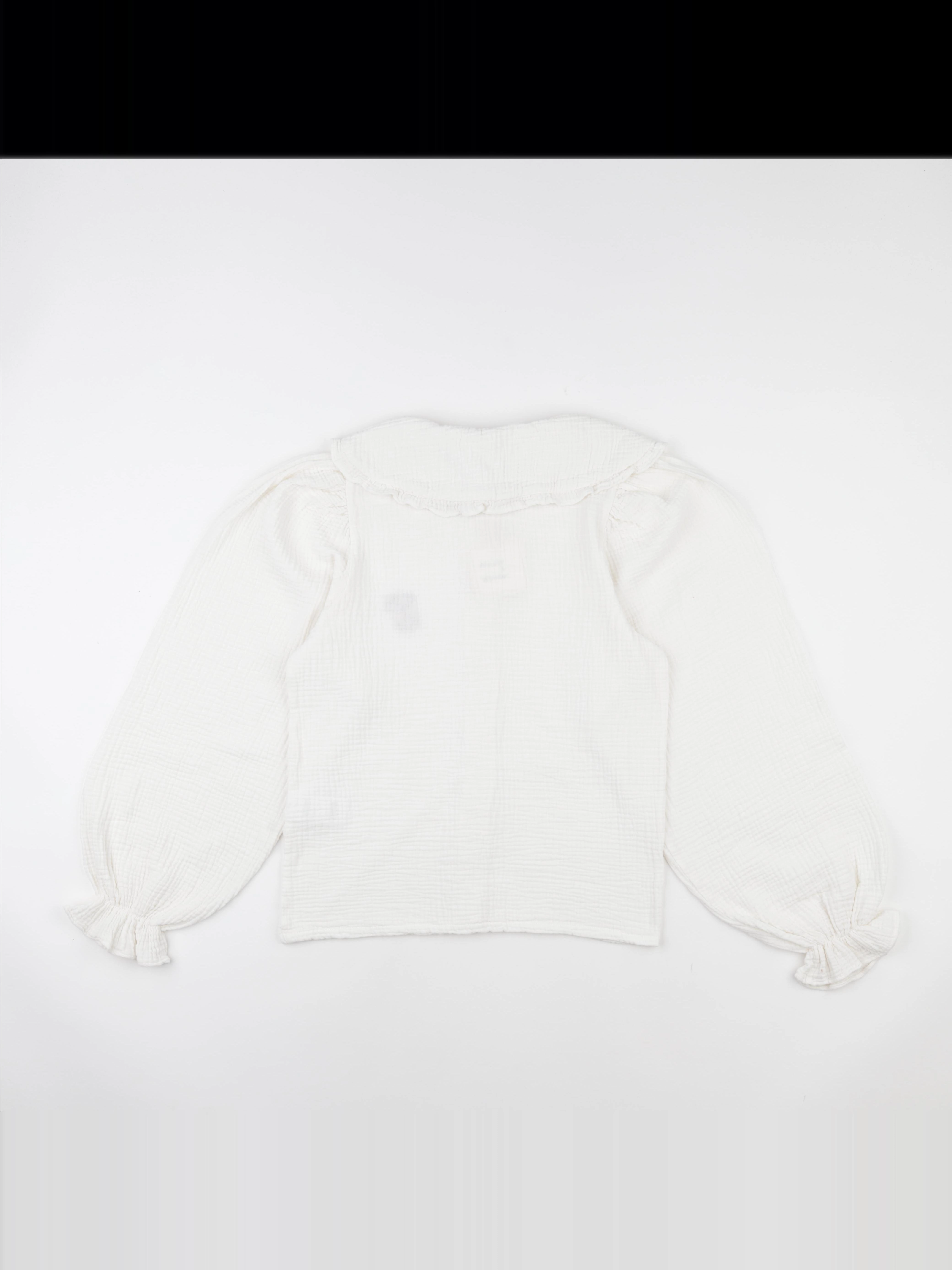 Wander & Wonder - Blouse Peter Pan blanc - 11/12 ans