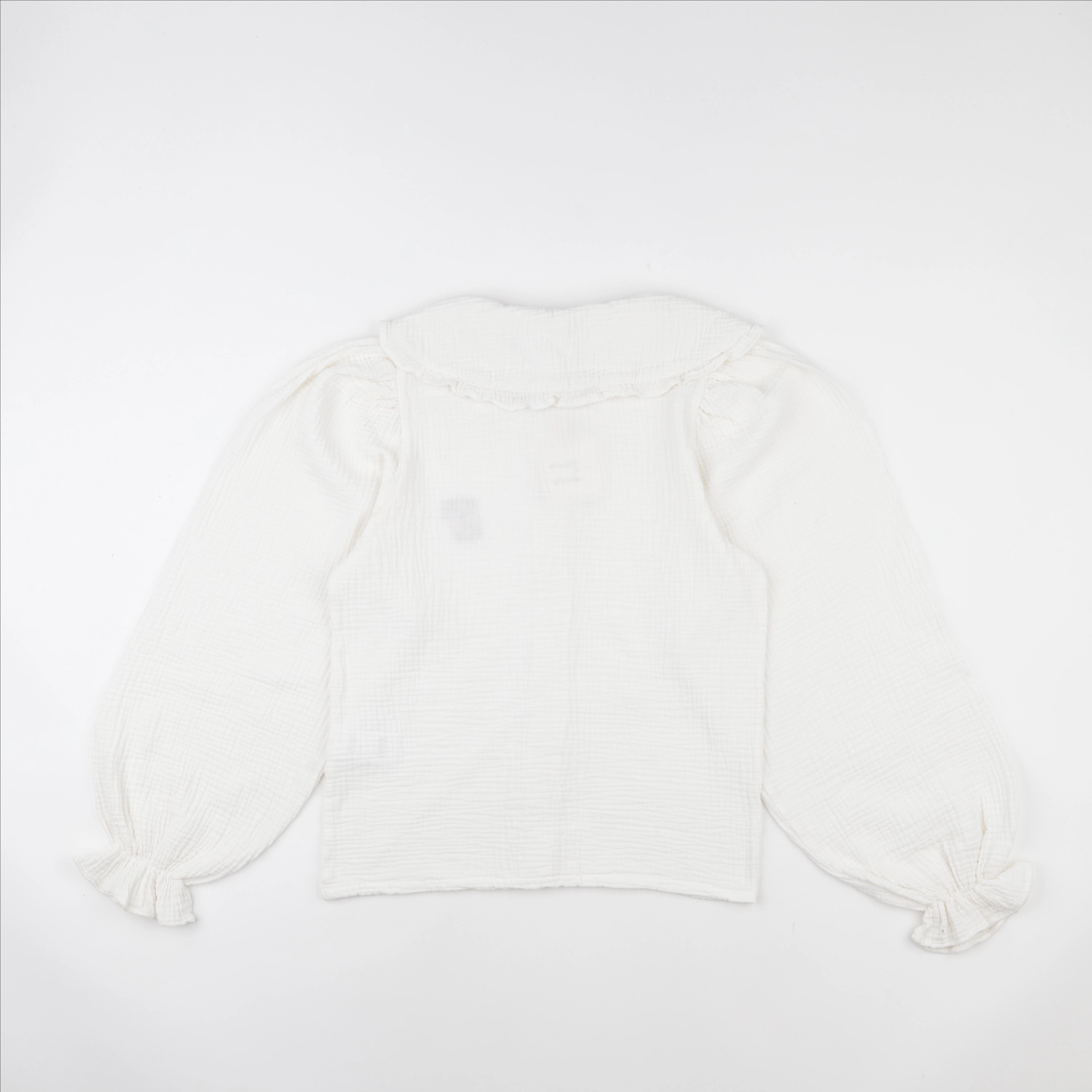 Wander & Wonder - Blouse Peter Pan blanc - 11/12 ans