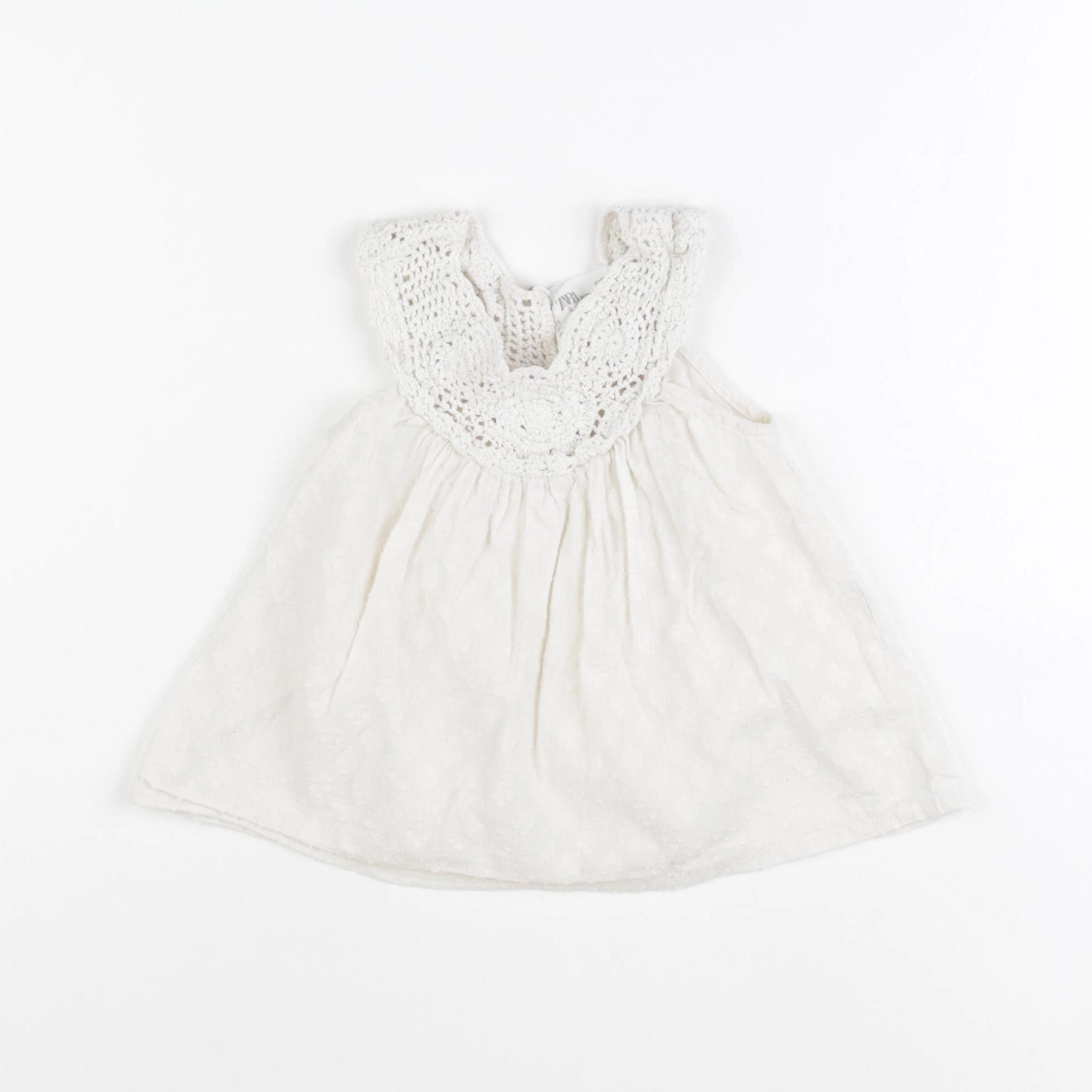 Zara - tee-shirt beige - 18/24 mois