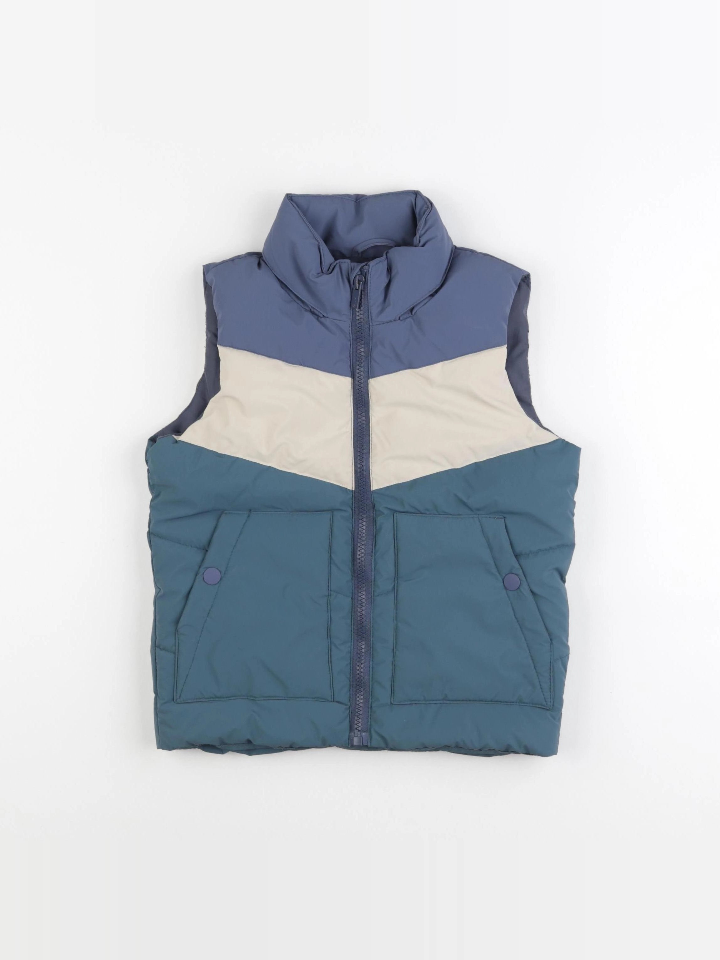 Vertbaudet - doudoune bleu - 5 ans