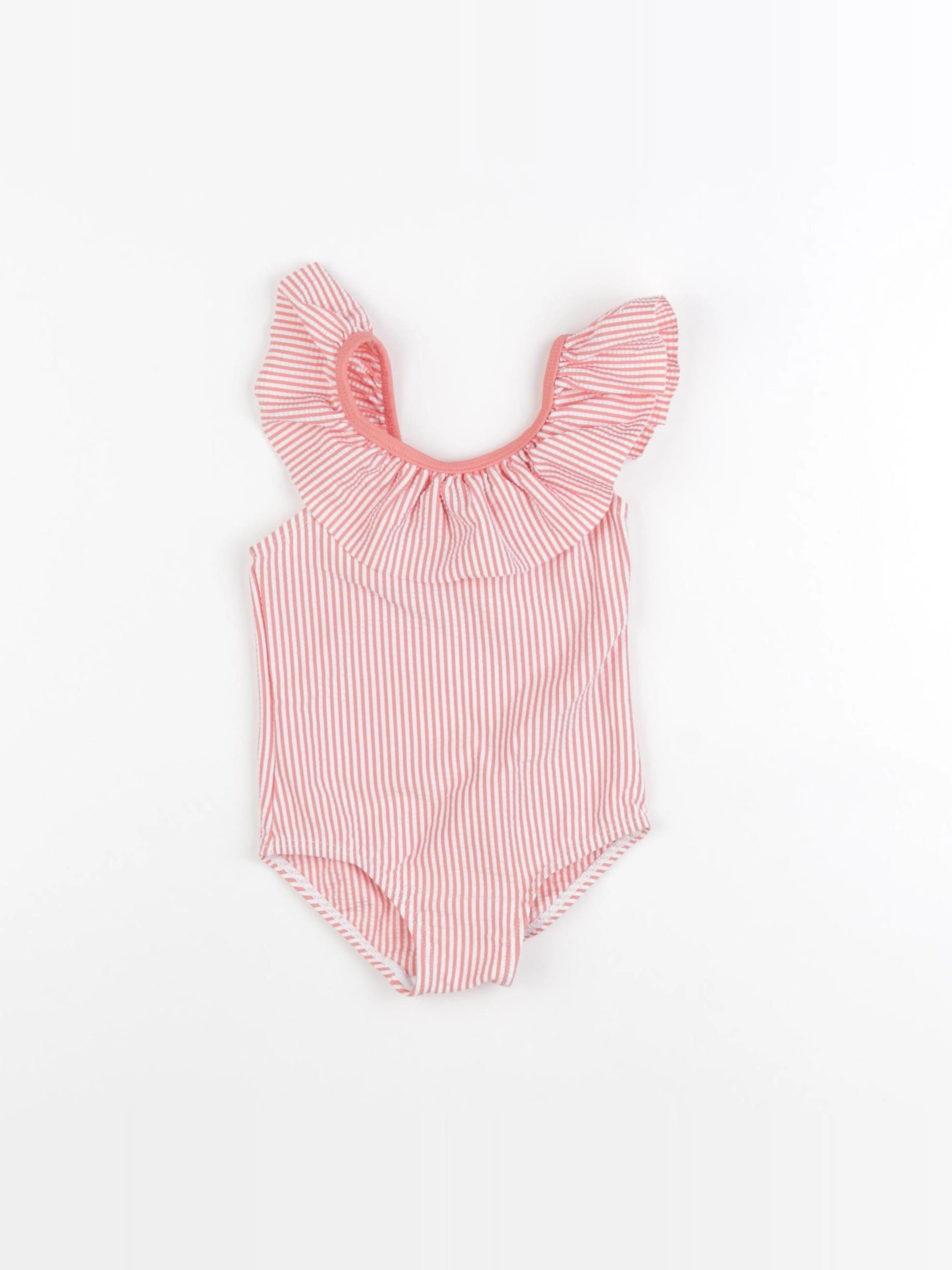 Vertbaudet - maillot de bain rose - 18 mois