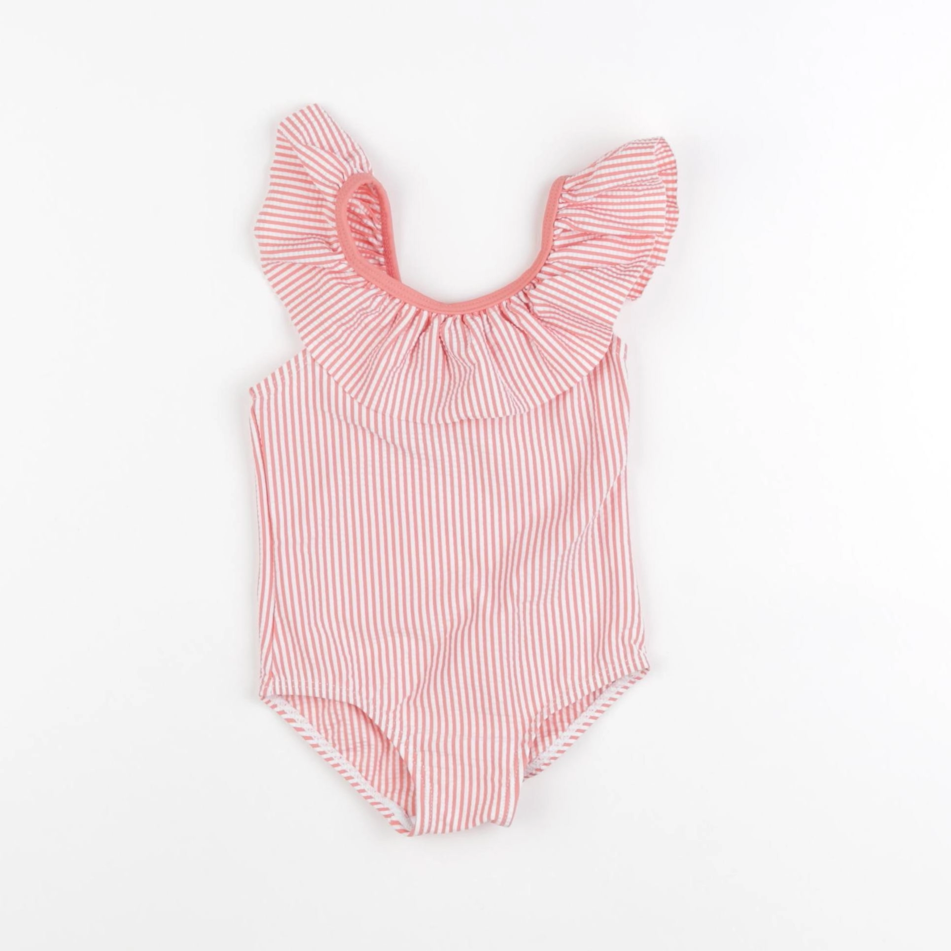 Vertbaudet - maillot de bain rose - 18 mois