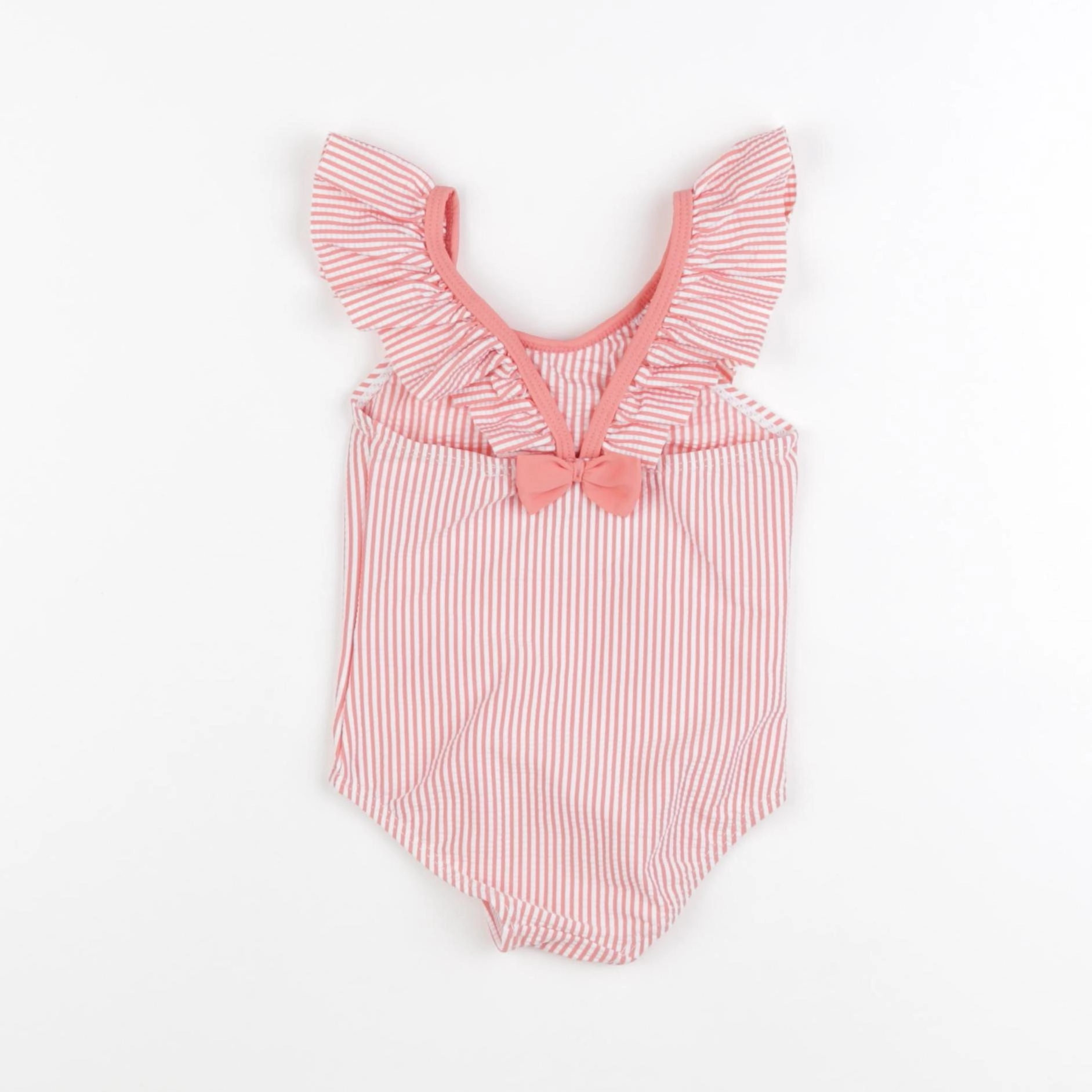Vertbaudet - maillot de bain rose - 18 mois
