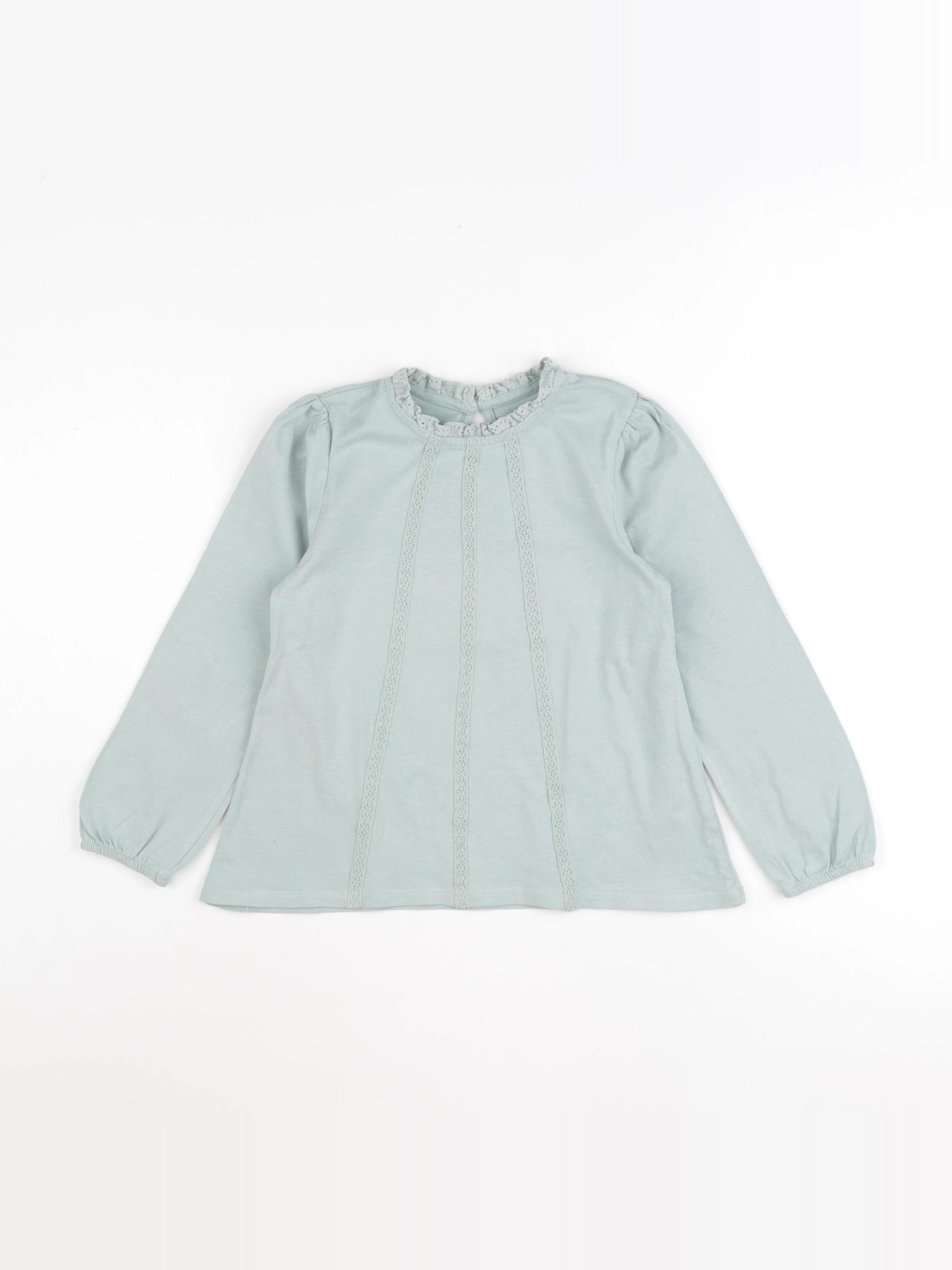 Vertbaudet - tee-shirt bleu - 6 ans