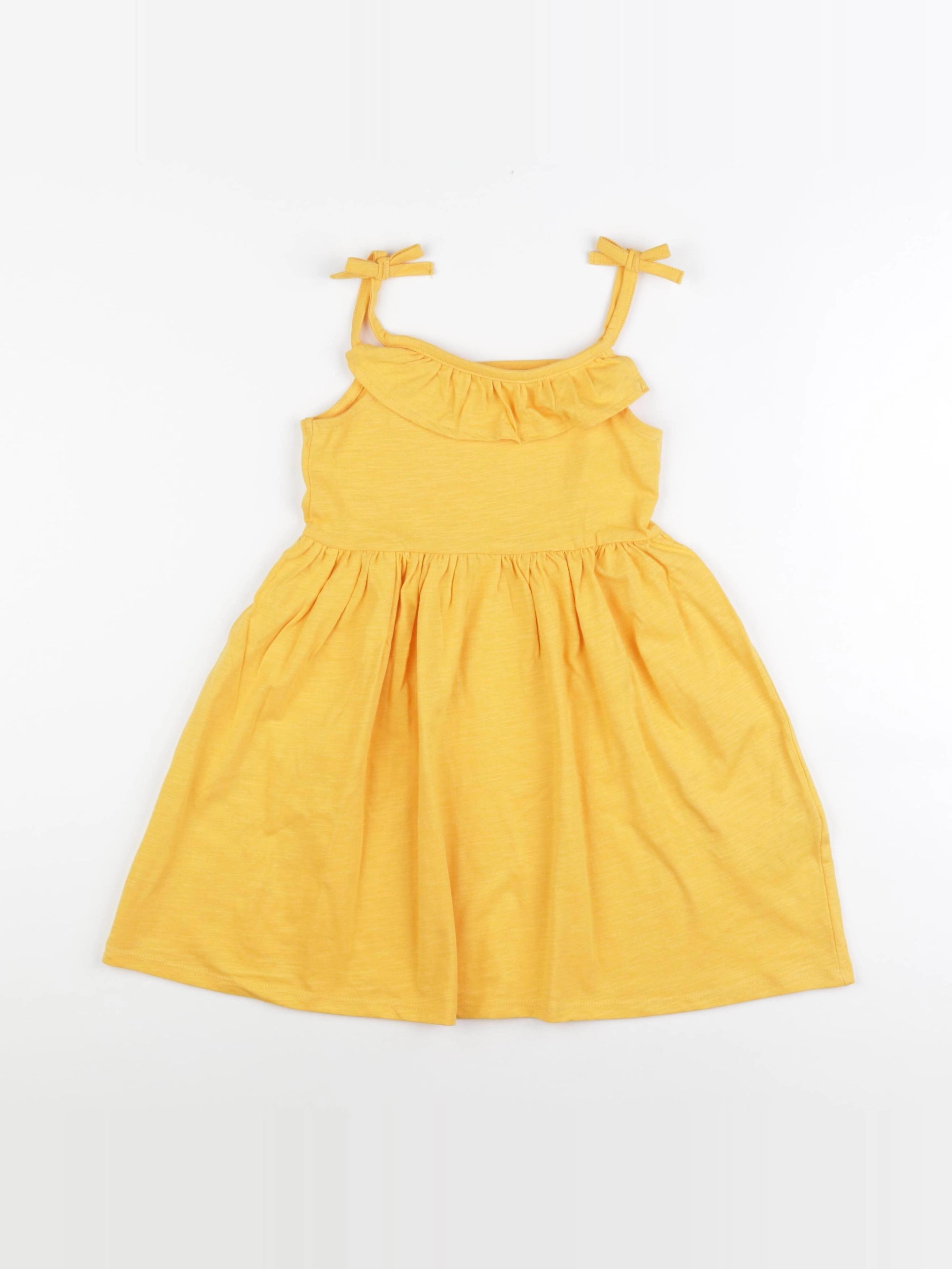 Vertbaudet - robe jaune - 5 ans