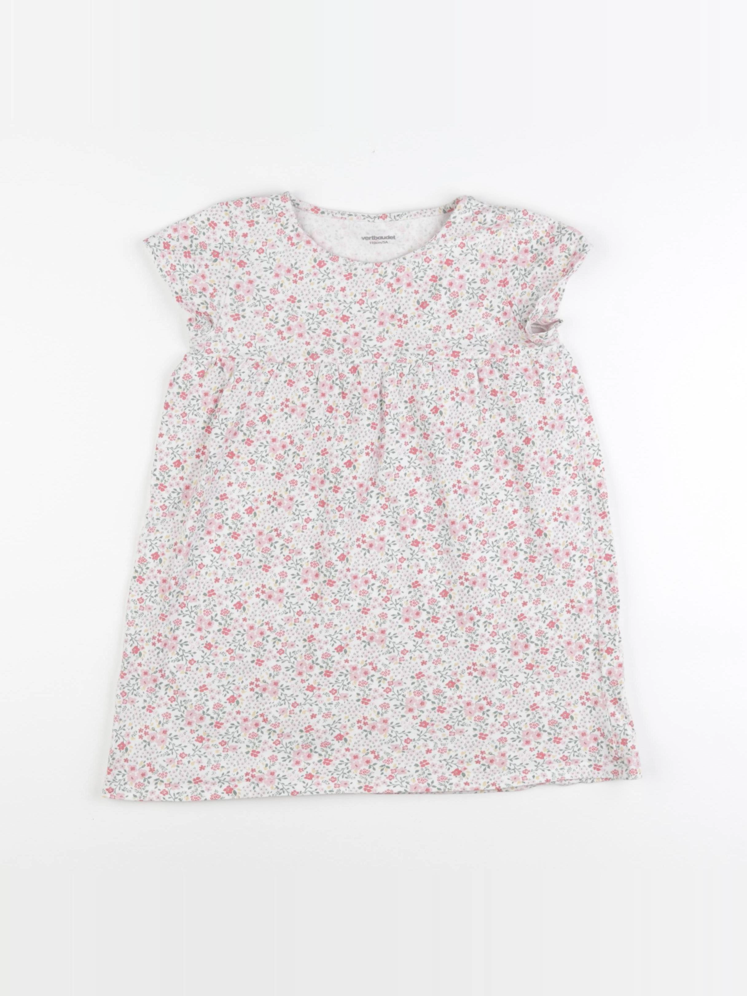 Vertbaudet - robe blanc - 5 ans