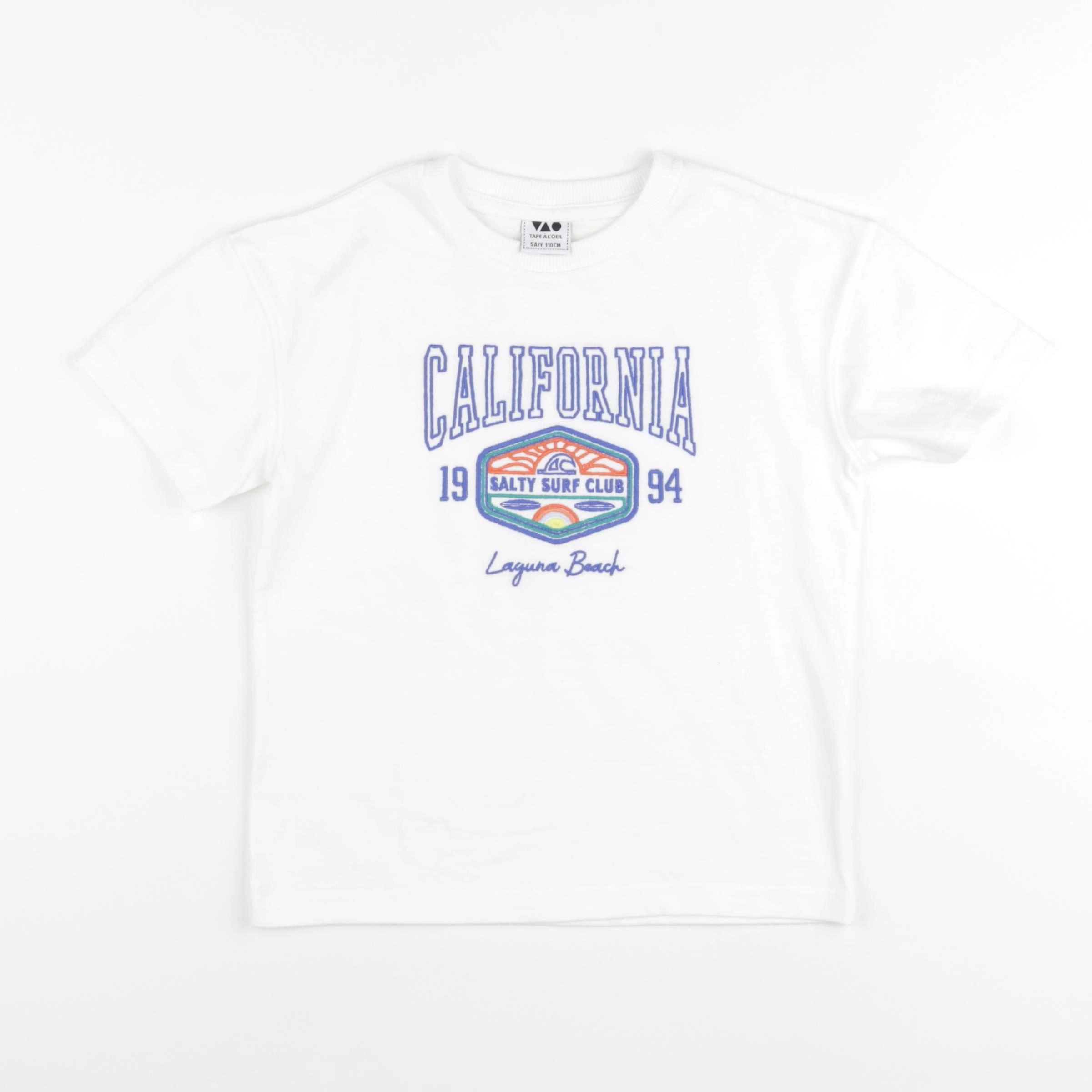 Tape à l'oeil - tee-shirt blanc - 5 ans