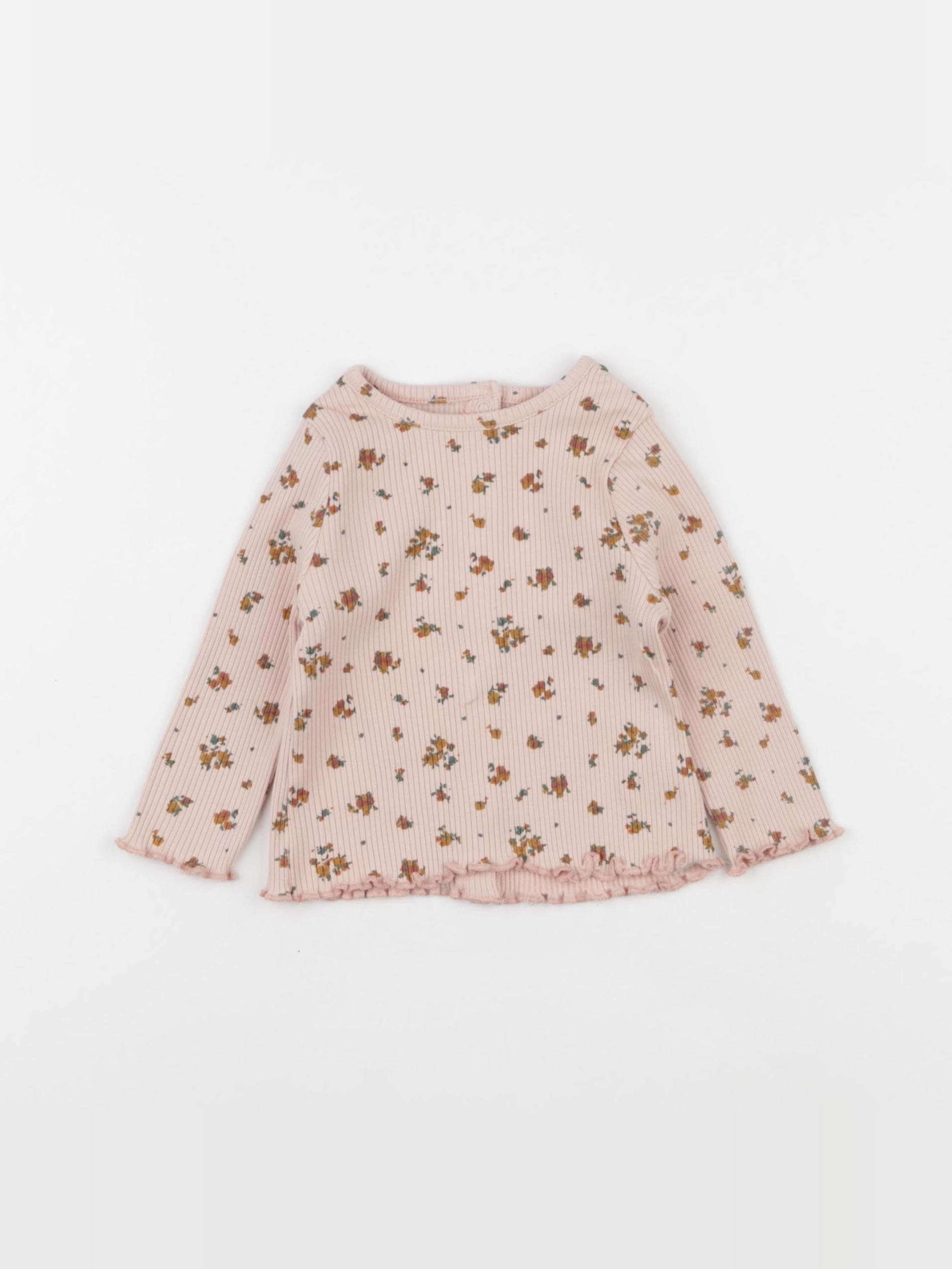 Vertbaudet - tee-shirt multicolore - 6 mois