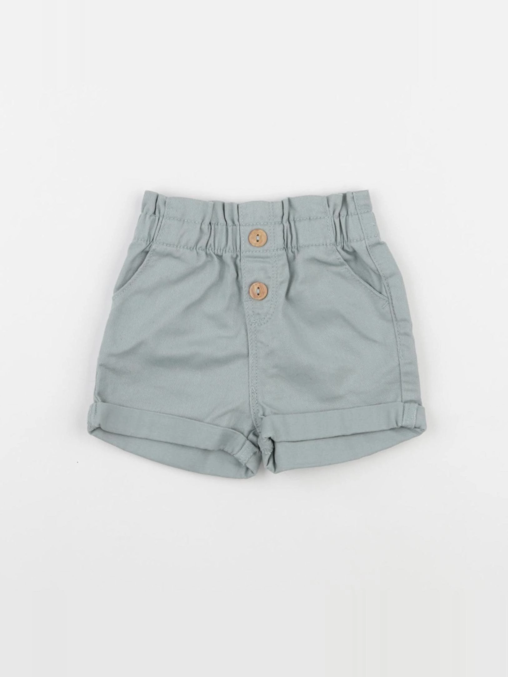 Vertbaudet - short vert - 6 mois