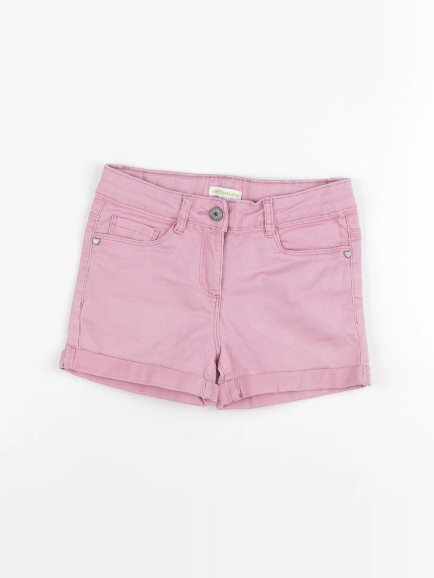 Vertbaudet - short rose - 8 ans