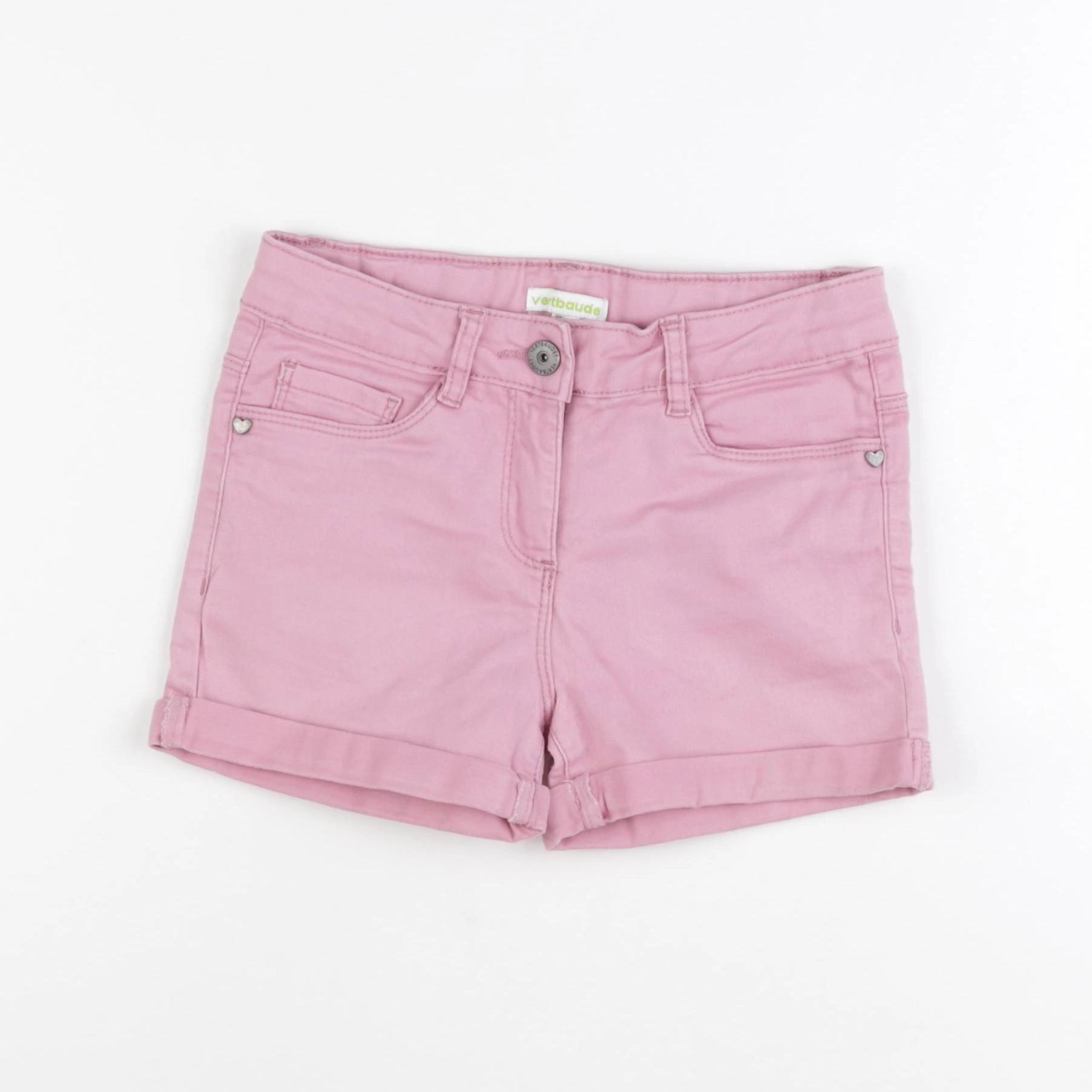Vertbaudet - short rose - 8 ans
