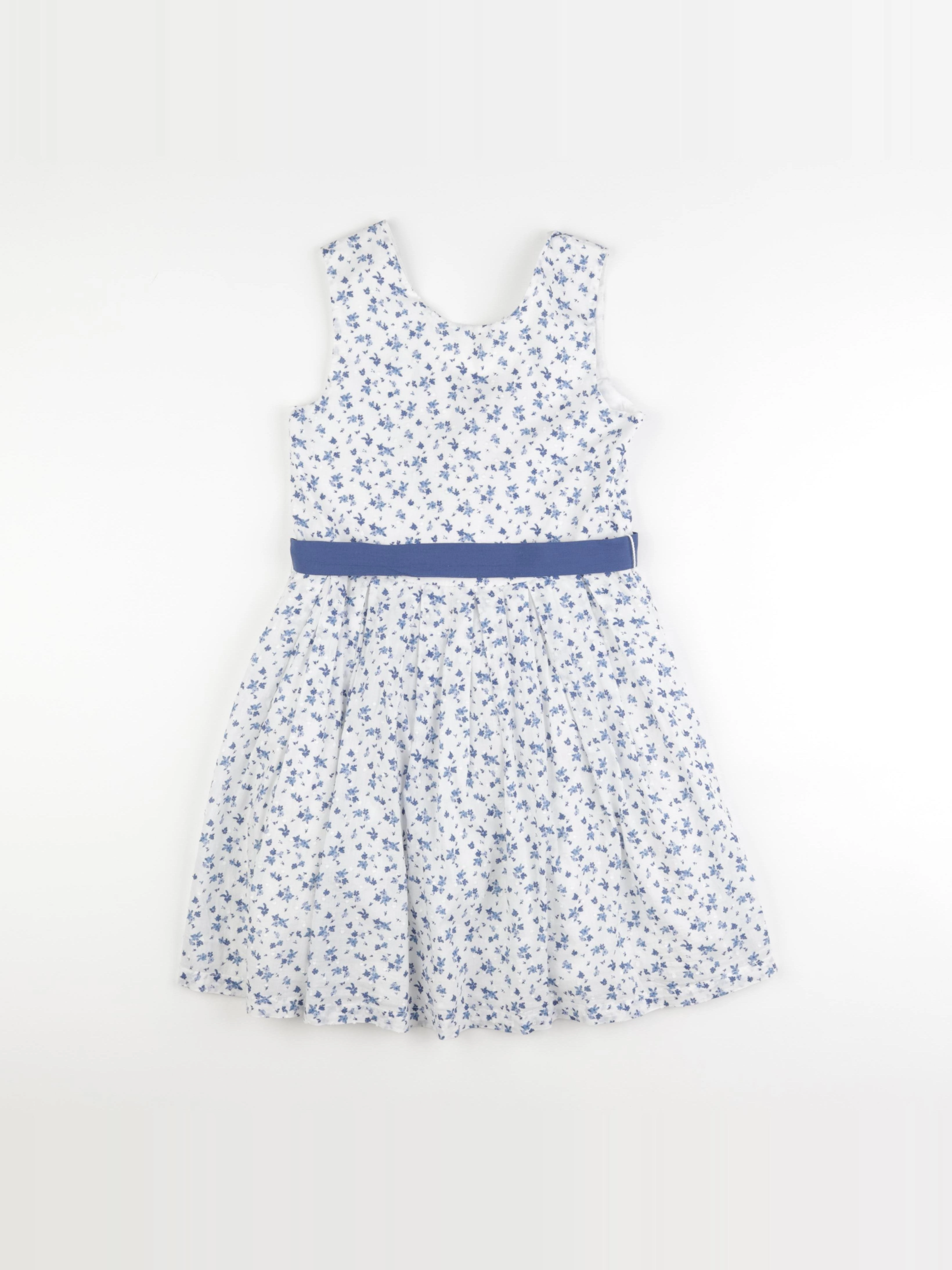 Vertbaudet - robe blanc - 9/10 ans